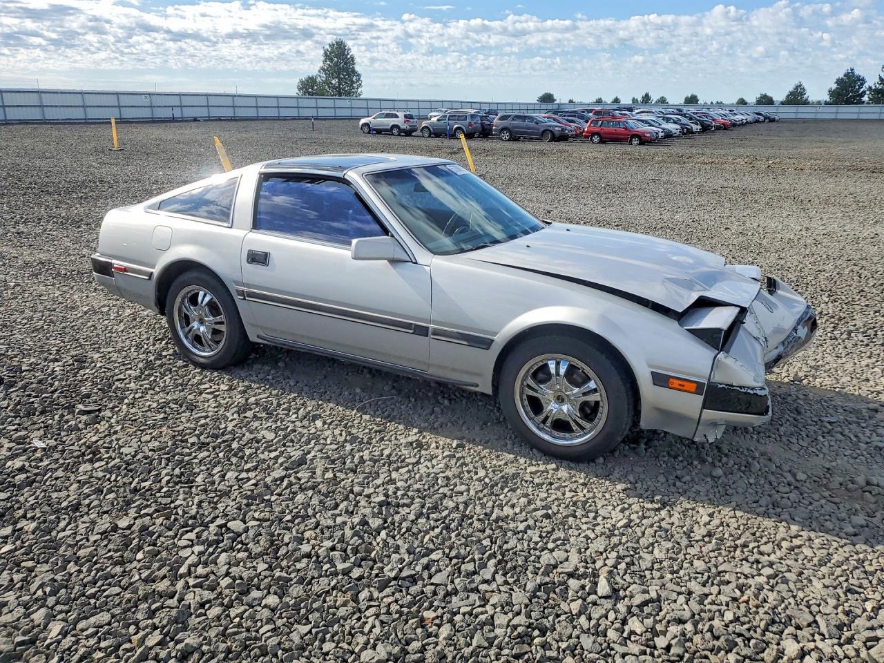 1985 Nissan 300zx Base Silver vin: JN1HZ14S4FX092596