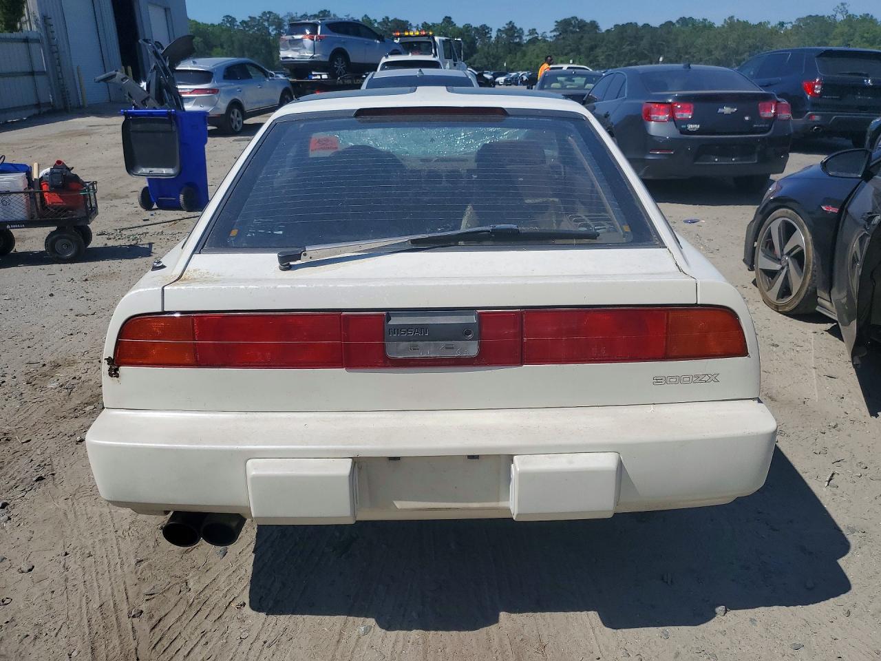 1989 Nissan 300zx Gs White vin: JN1HZ14S4KX291898