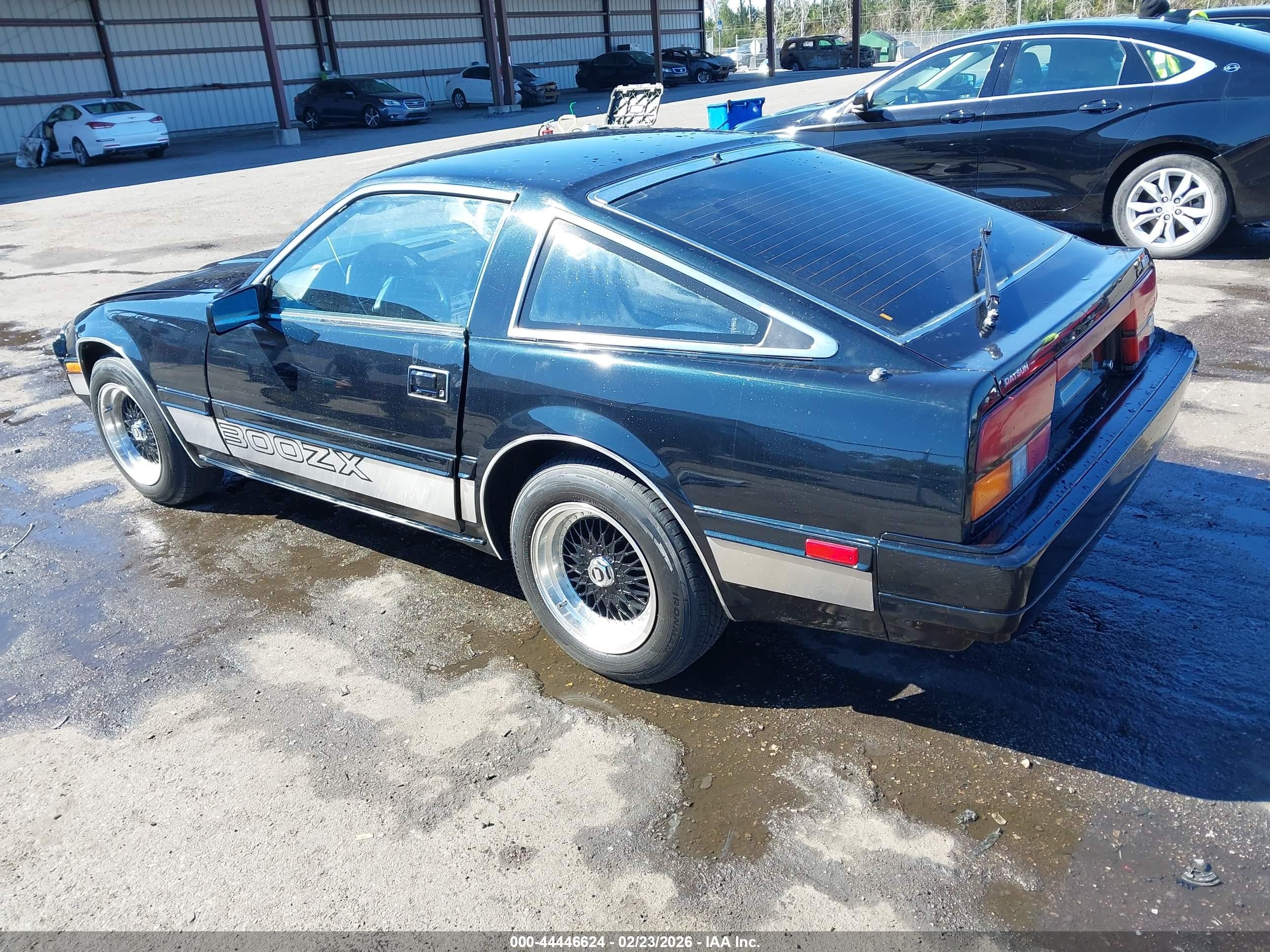 1984 Datsun 300zx   Blue vin: JN1HZ14S5EX002600