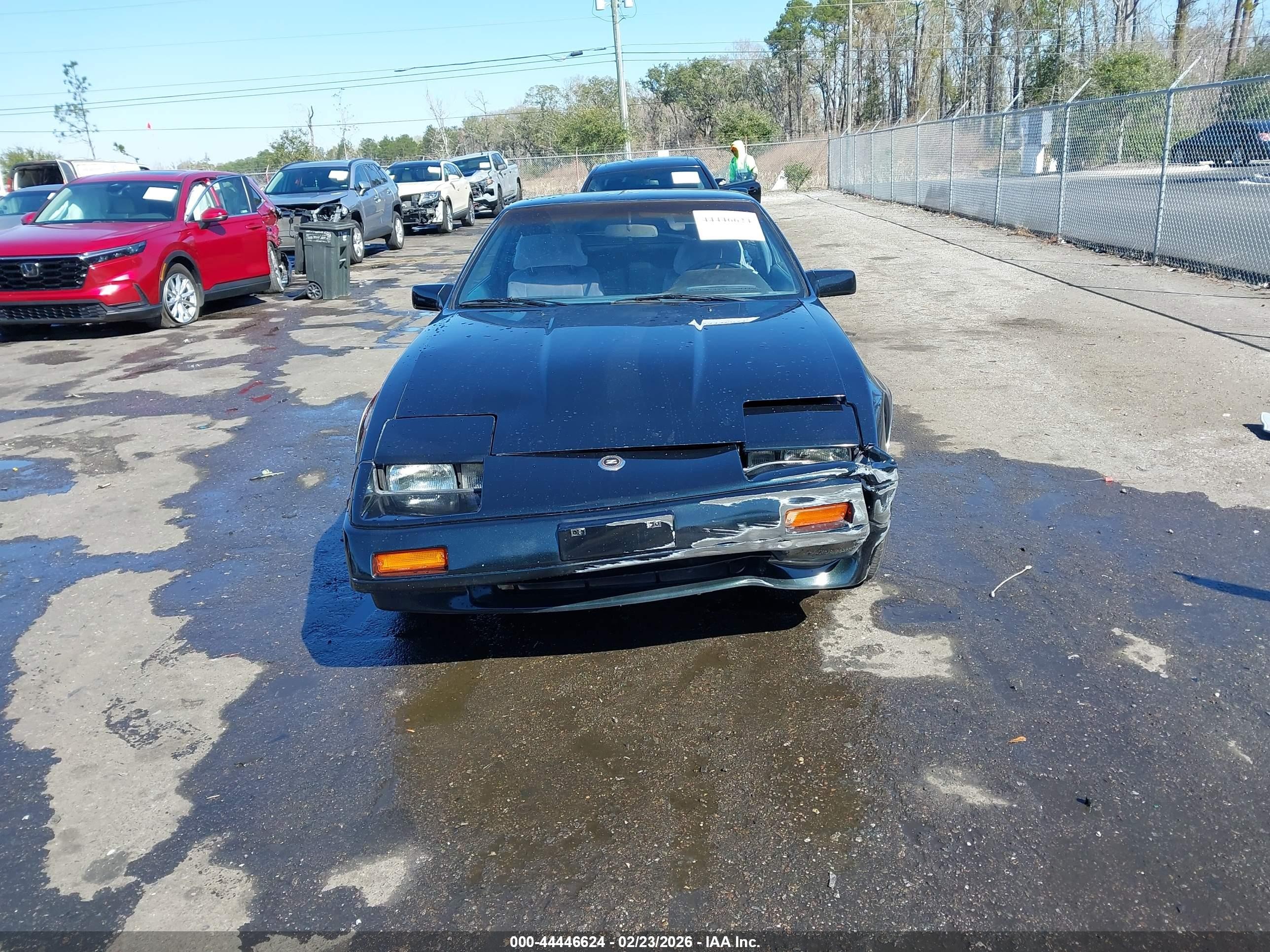 1984 Datsun 300zx   Blue vin: JN1HZ14S5EX002600