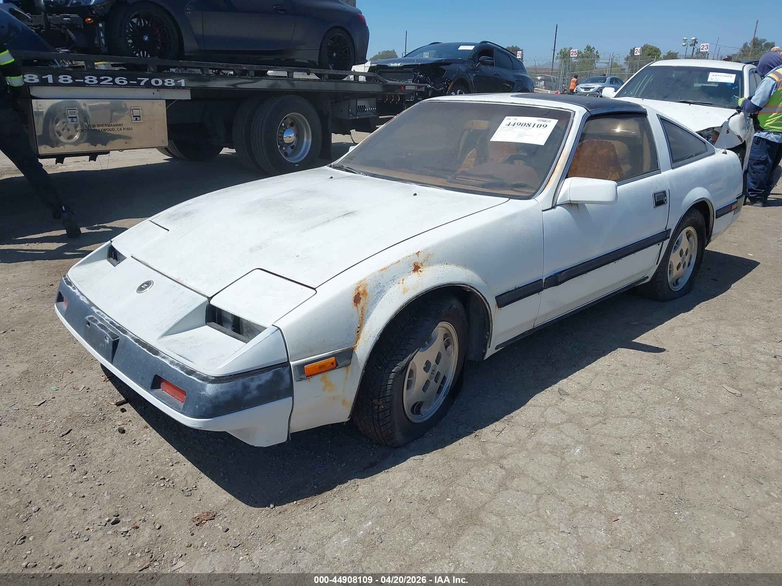 1984 Datsun 300zx   White vin: JN1HZ14S8EX009928