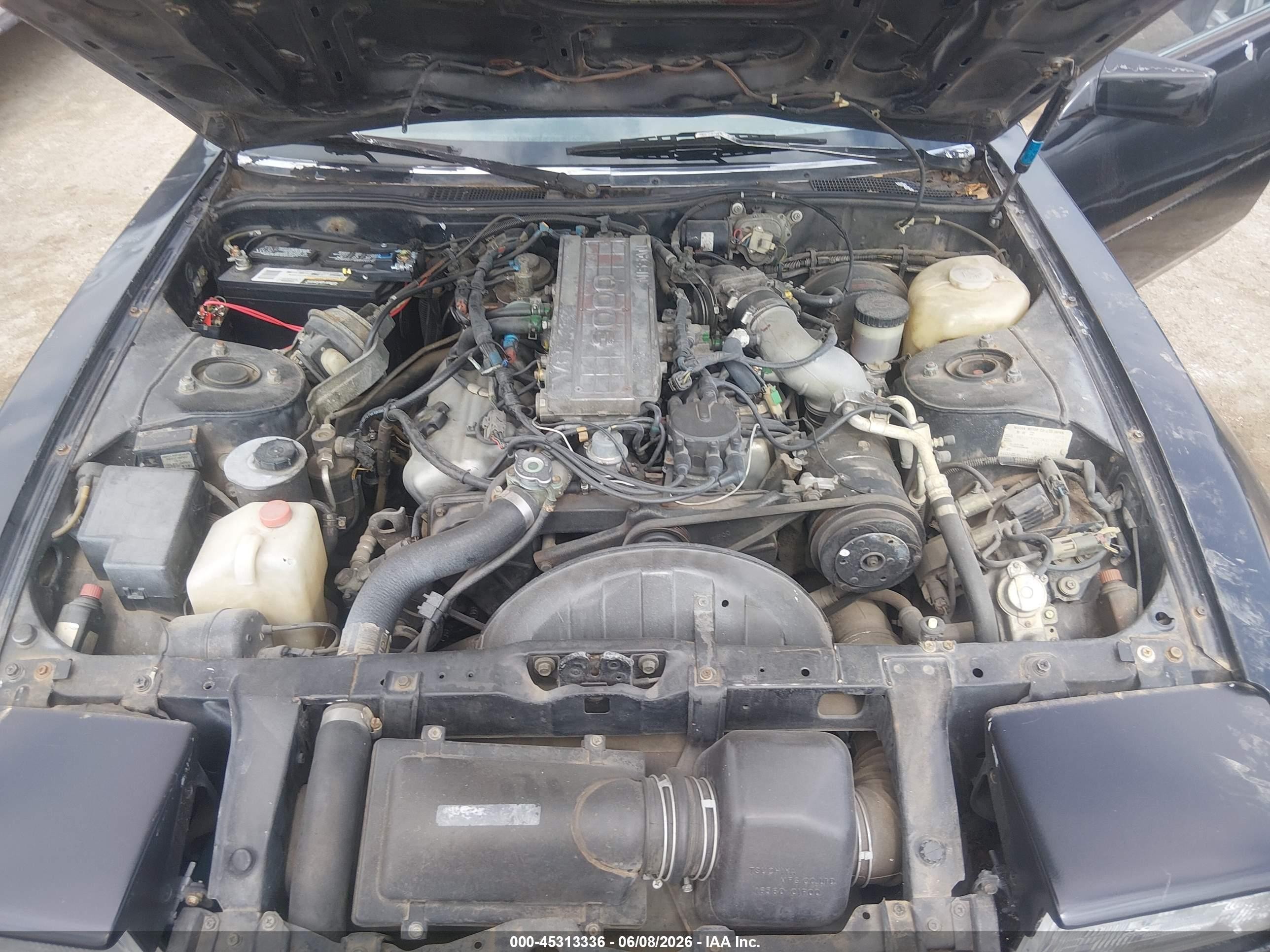 1989 Nissan 300zx   Black vin: JN1HZ14S8KX291208