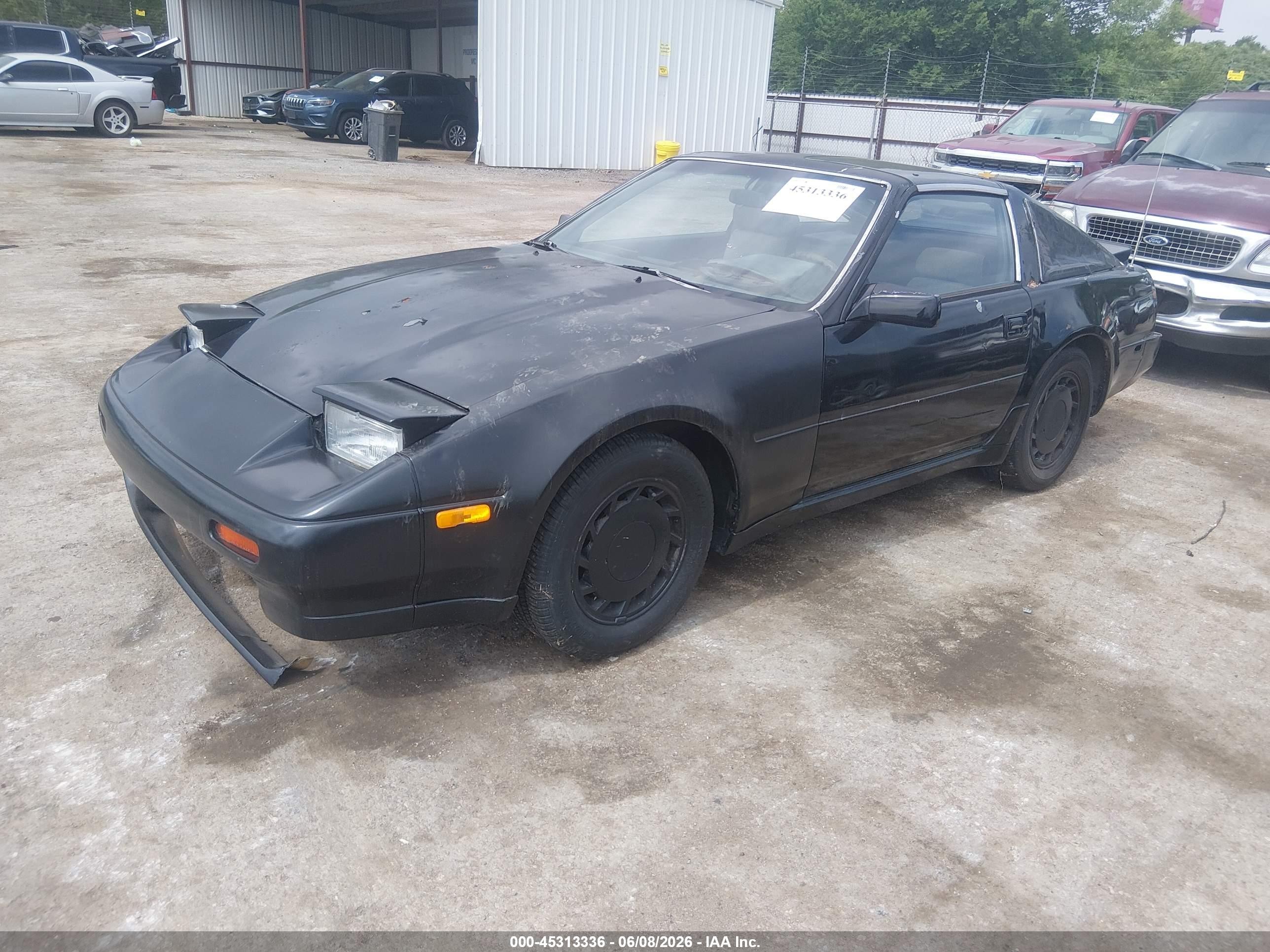 1989 Nissan 300zx   Black vin: JN1HZ14S8KX291208