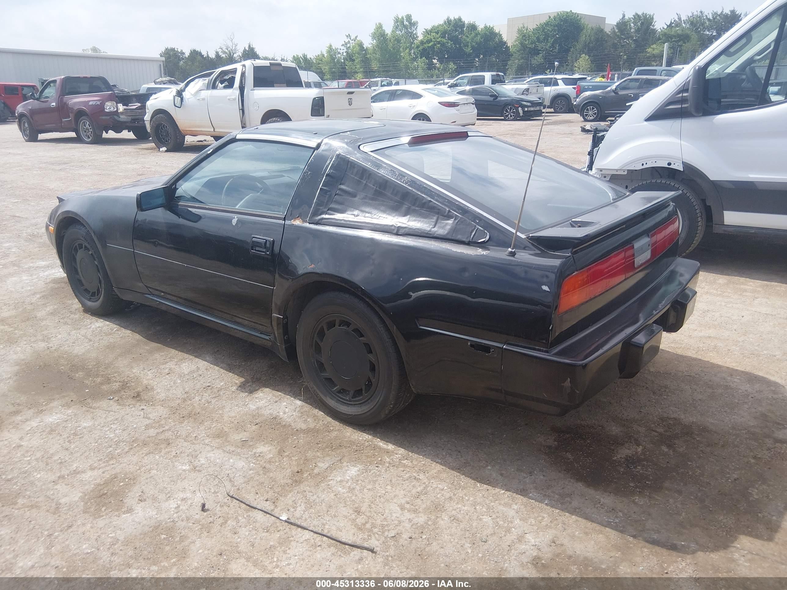 1989 Nissan 300zx   Black vin: JN1HZ14S8KX291208