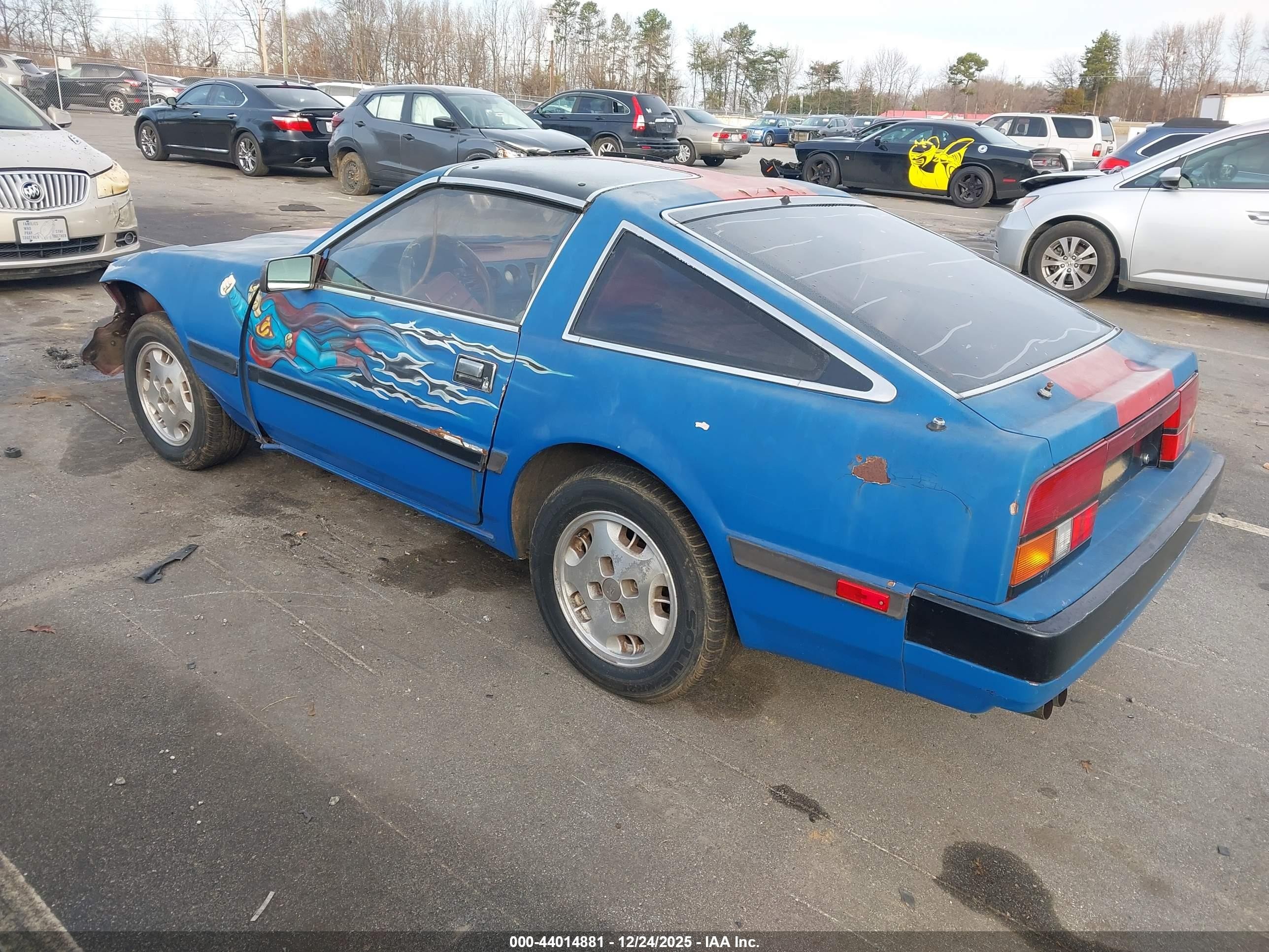 1984 Datsun 300zx   Синий vin: JN1HZ14S9EX005404