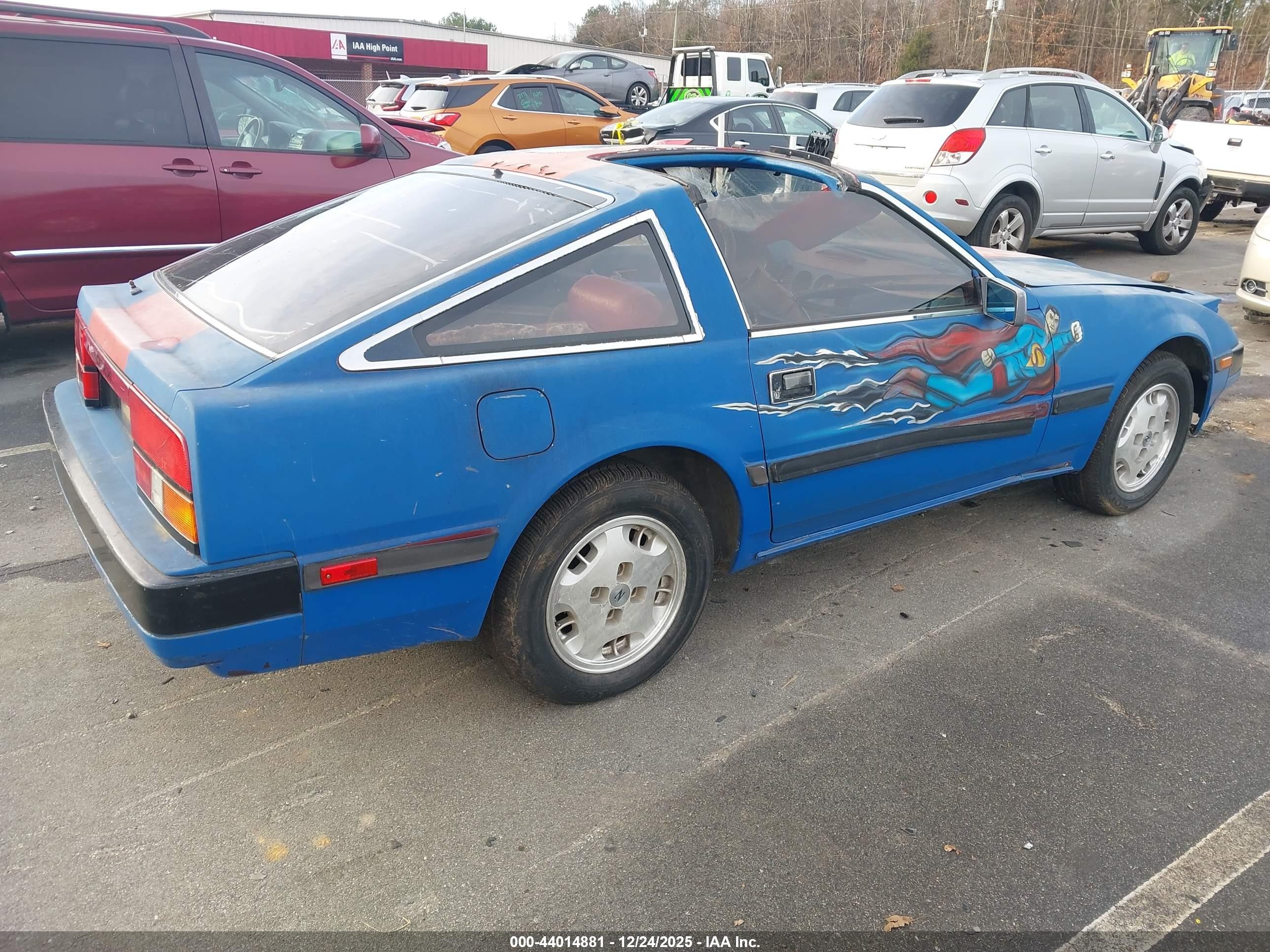 1984 Datsun 300zx   Синий vin: JN1HZ14S9EX005404