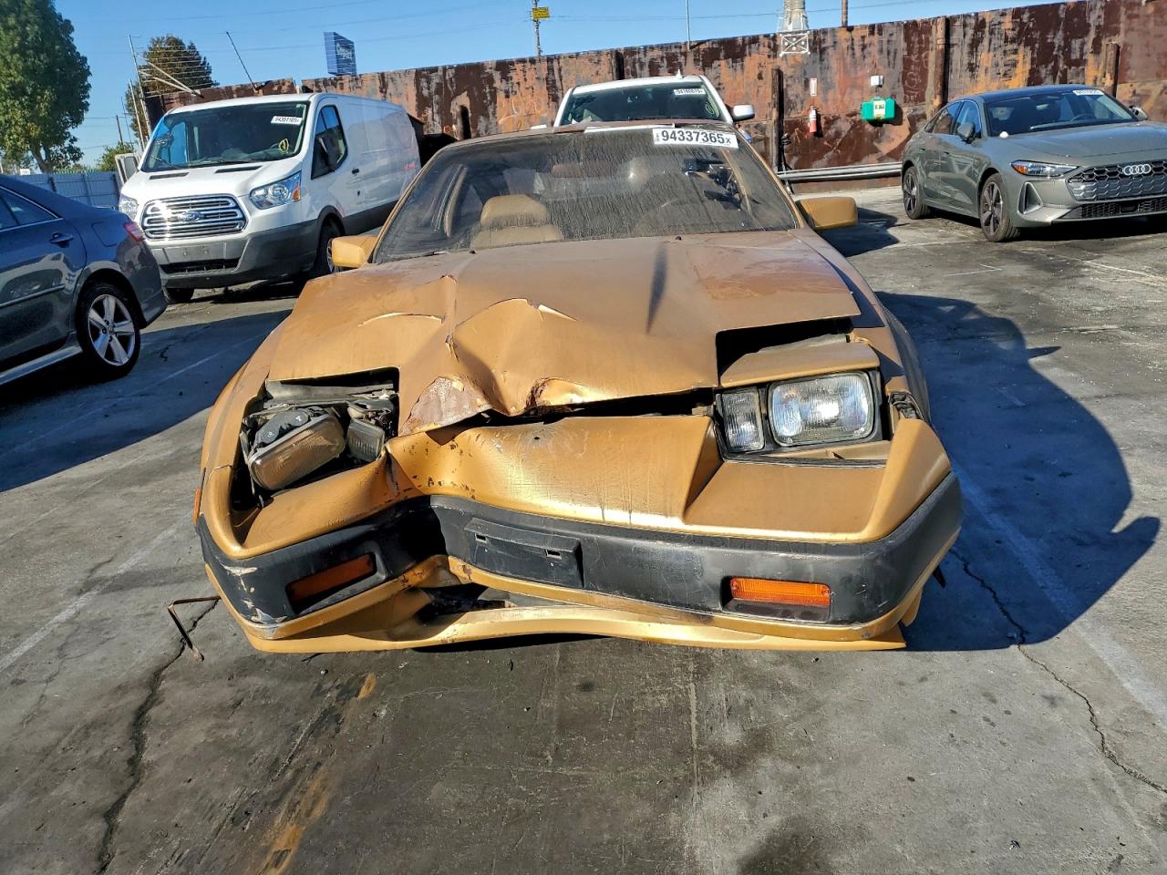 1985 Nissan 300zx Gold vin: JN1HZ14S9FX099432