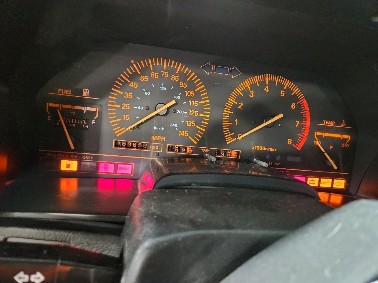 1986 Nissan 300zx Base Красный vin: JN1HZ14SXGX150955