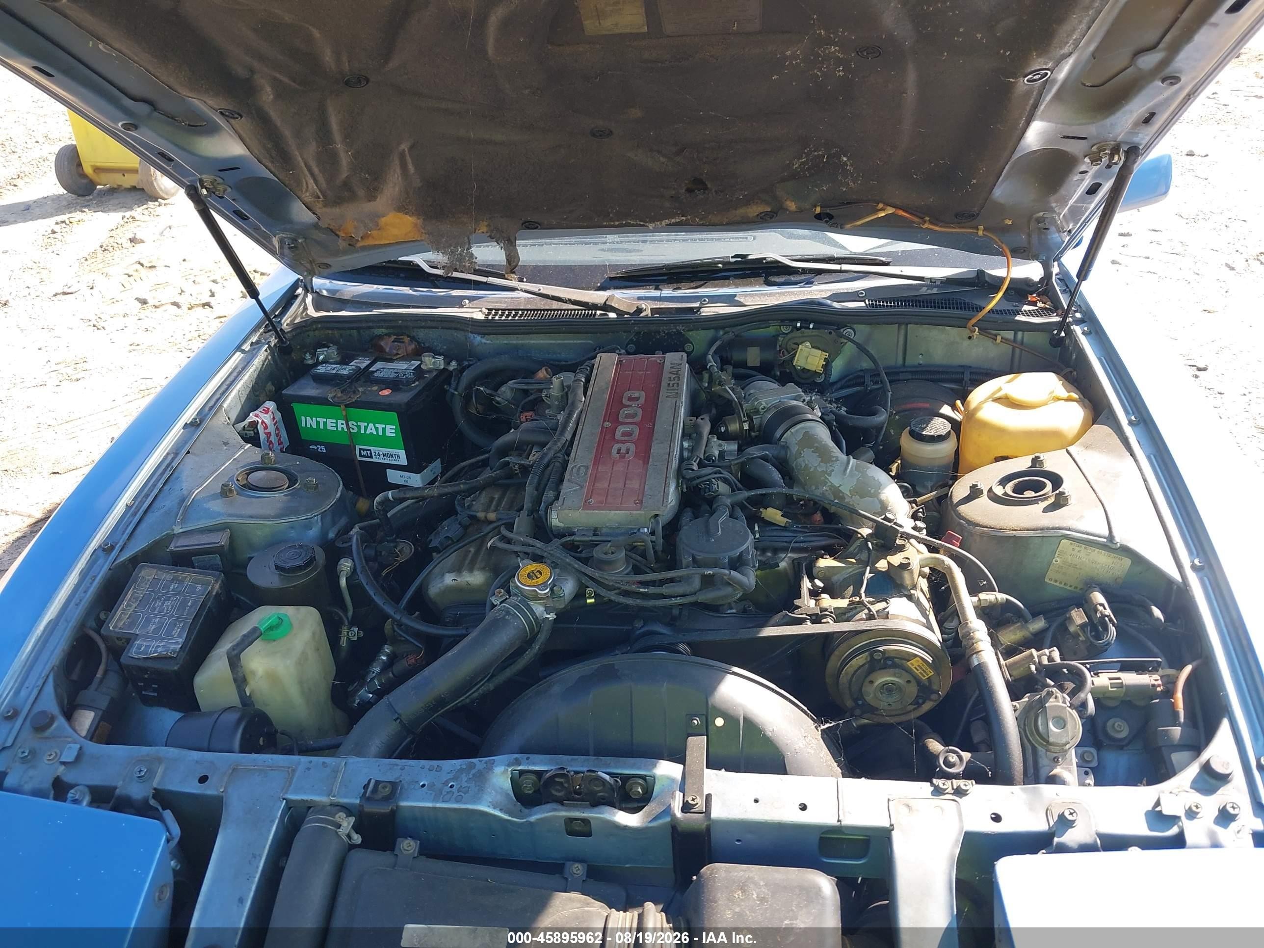 1987 Nissan 300zx   Синий vin: JN1HZ14SXHX210699