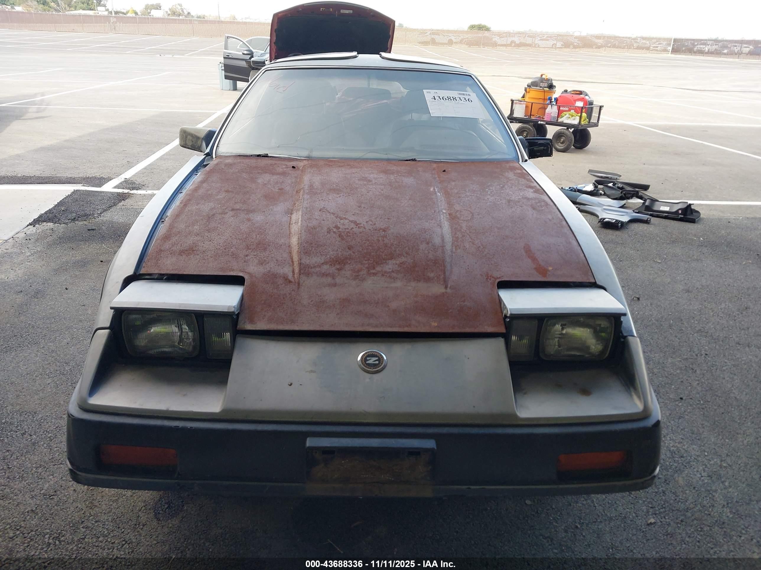 1984 Datsun 300zx 2+2 Blue vin: JN1HZ16S4EX022978