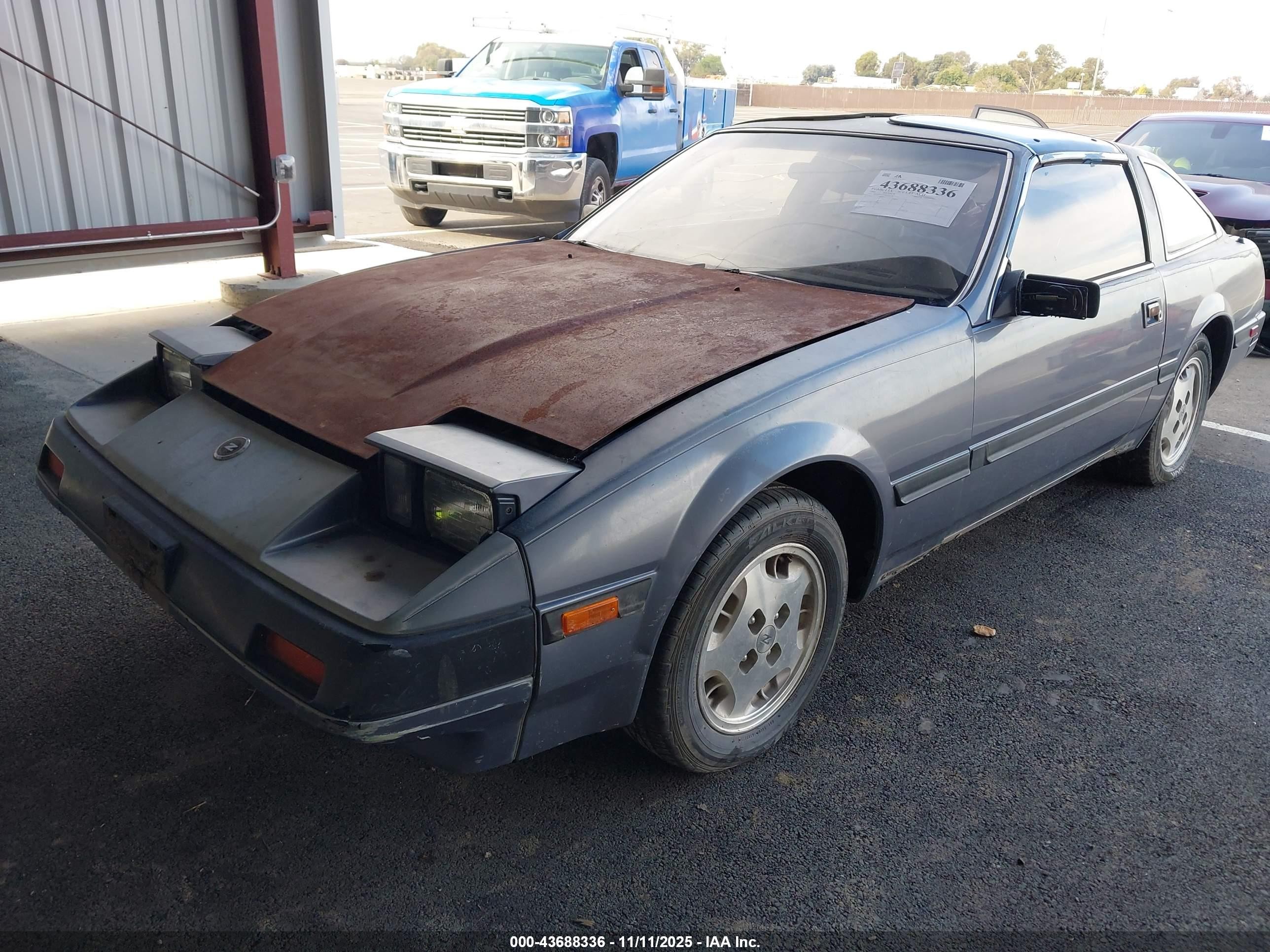 1984 Datsun 300zx 2+2 Blue vin: JN1HZ16S4EX022978
