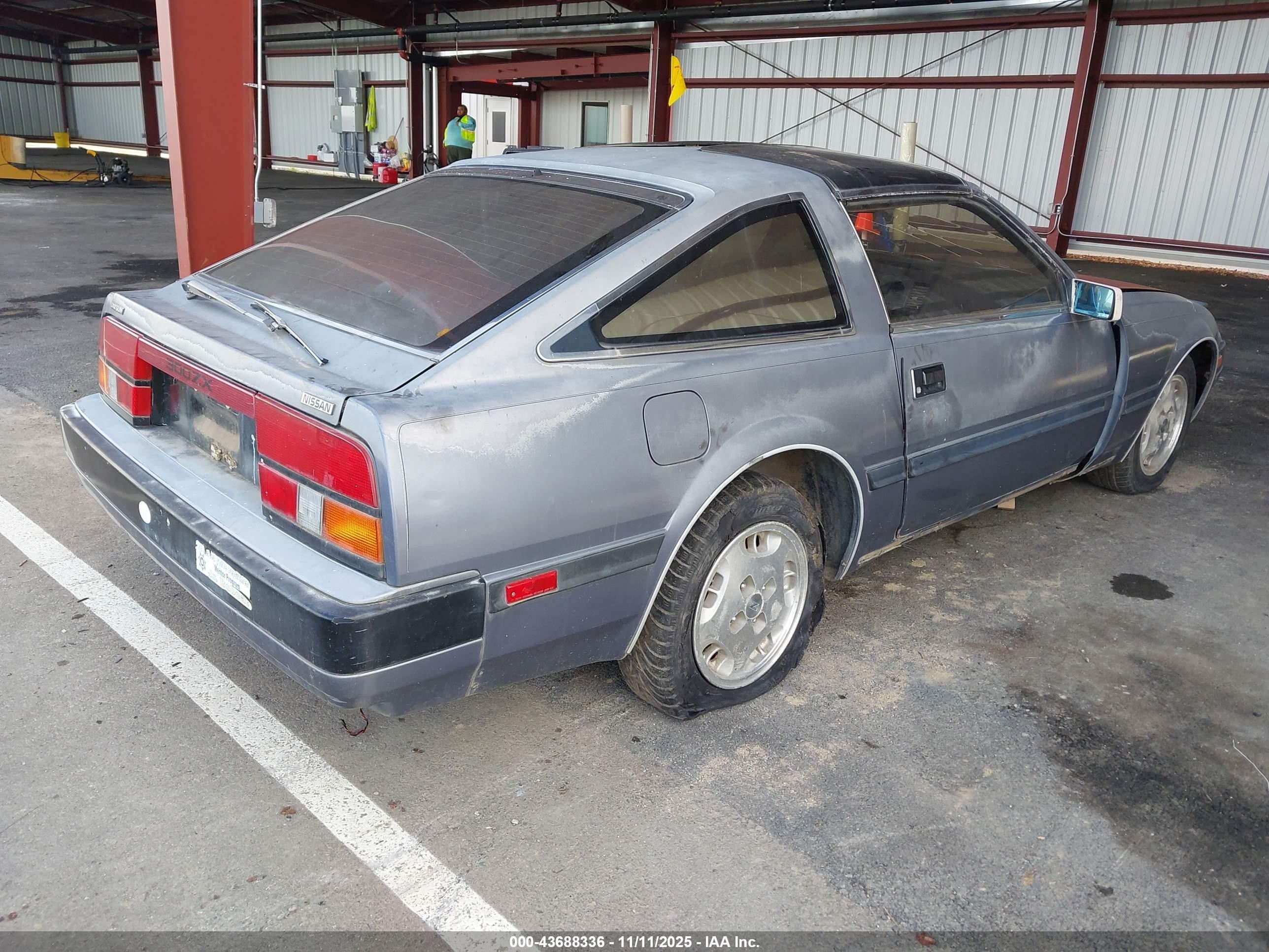 1984 Datsun 300zx 2+2 Blue vin: JN1HZ16S4EX022978