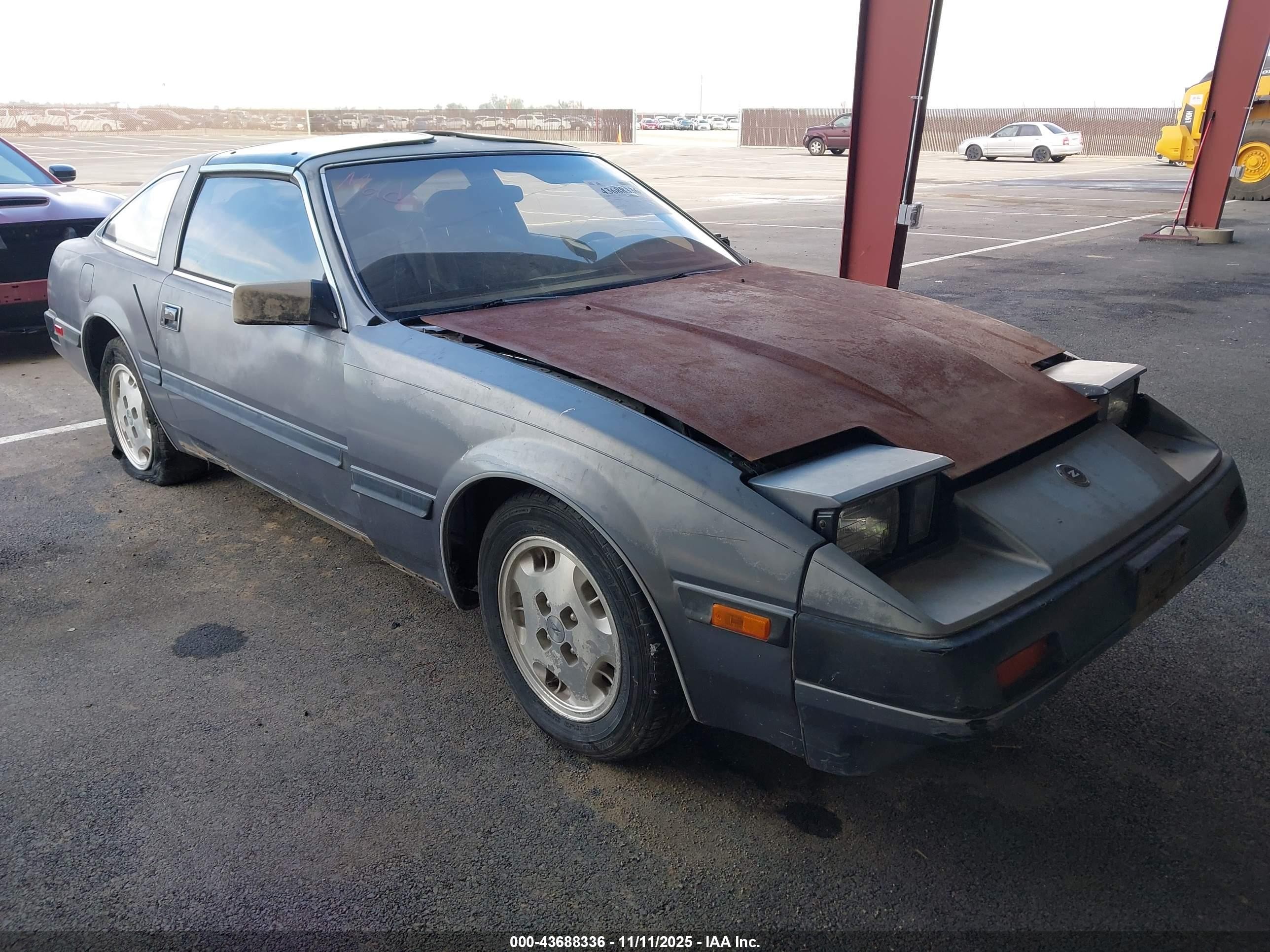 1984 Datsun 300zx 2+2 Синий vin: JN1HZ16S4EX022978
