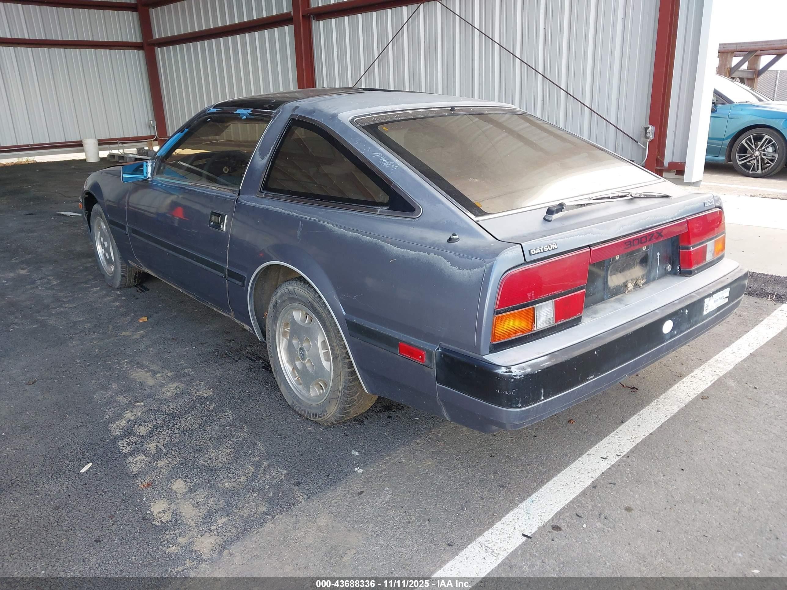 1984 Datsun 300zx 2+2 Blue vin: JN1HZ16S4EX022978