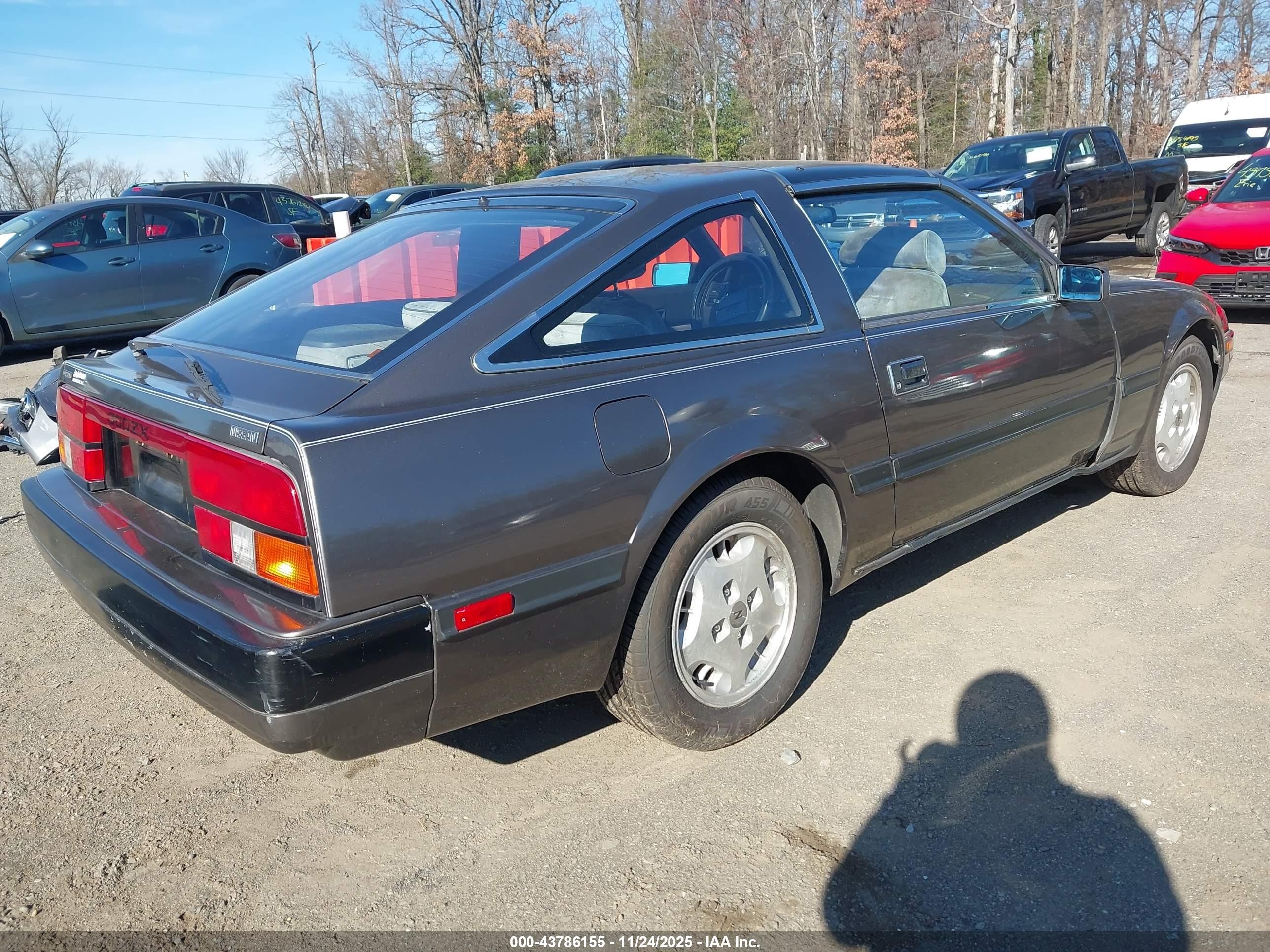 1984 Datsun 300zx 2+2 Серый vin: JN1HZ16S7EX019119