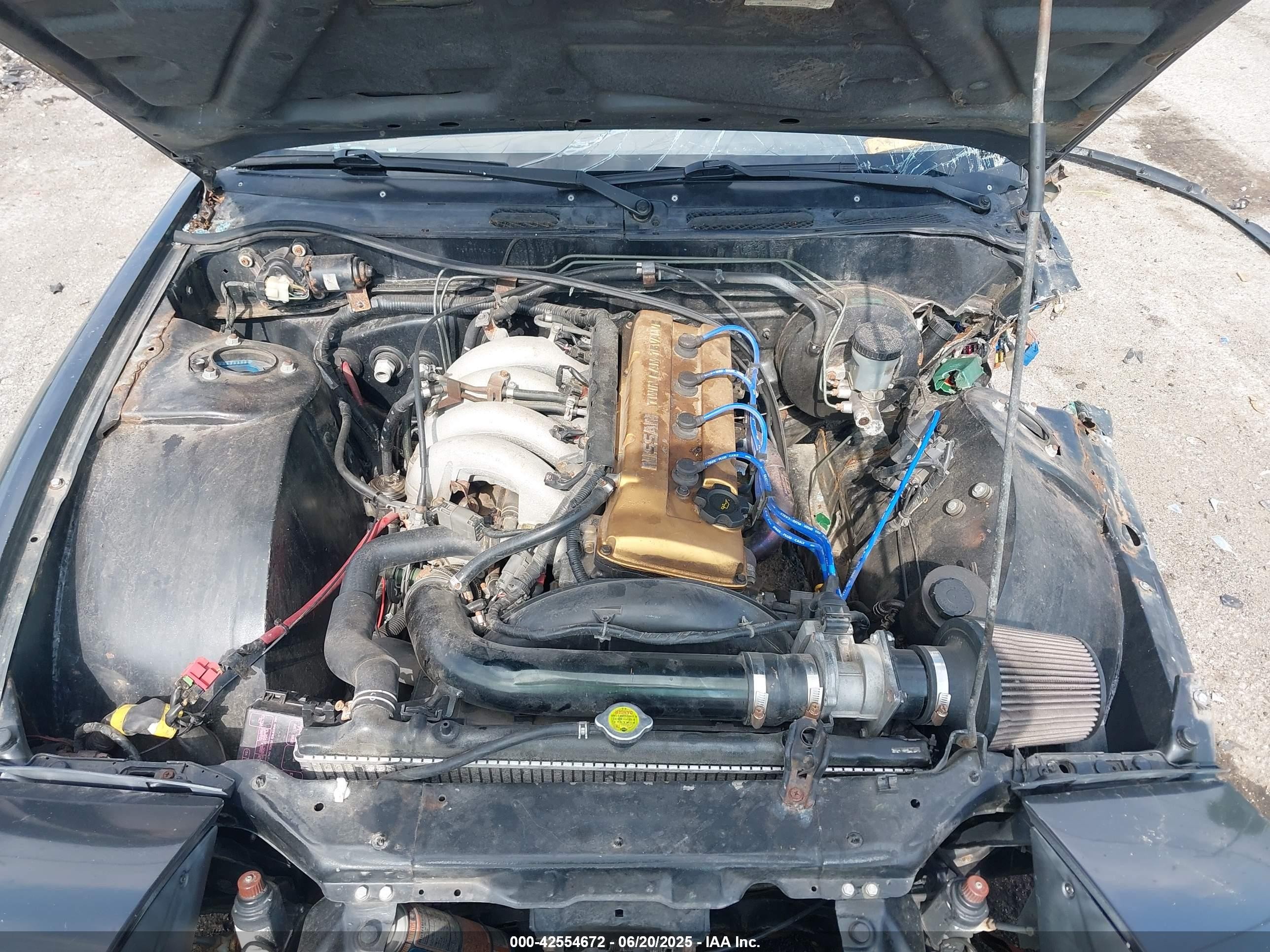 1992 Nissan 240sx   Gray vin: JN1MS36P4NW104550