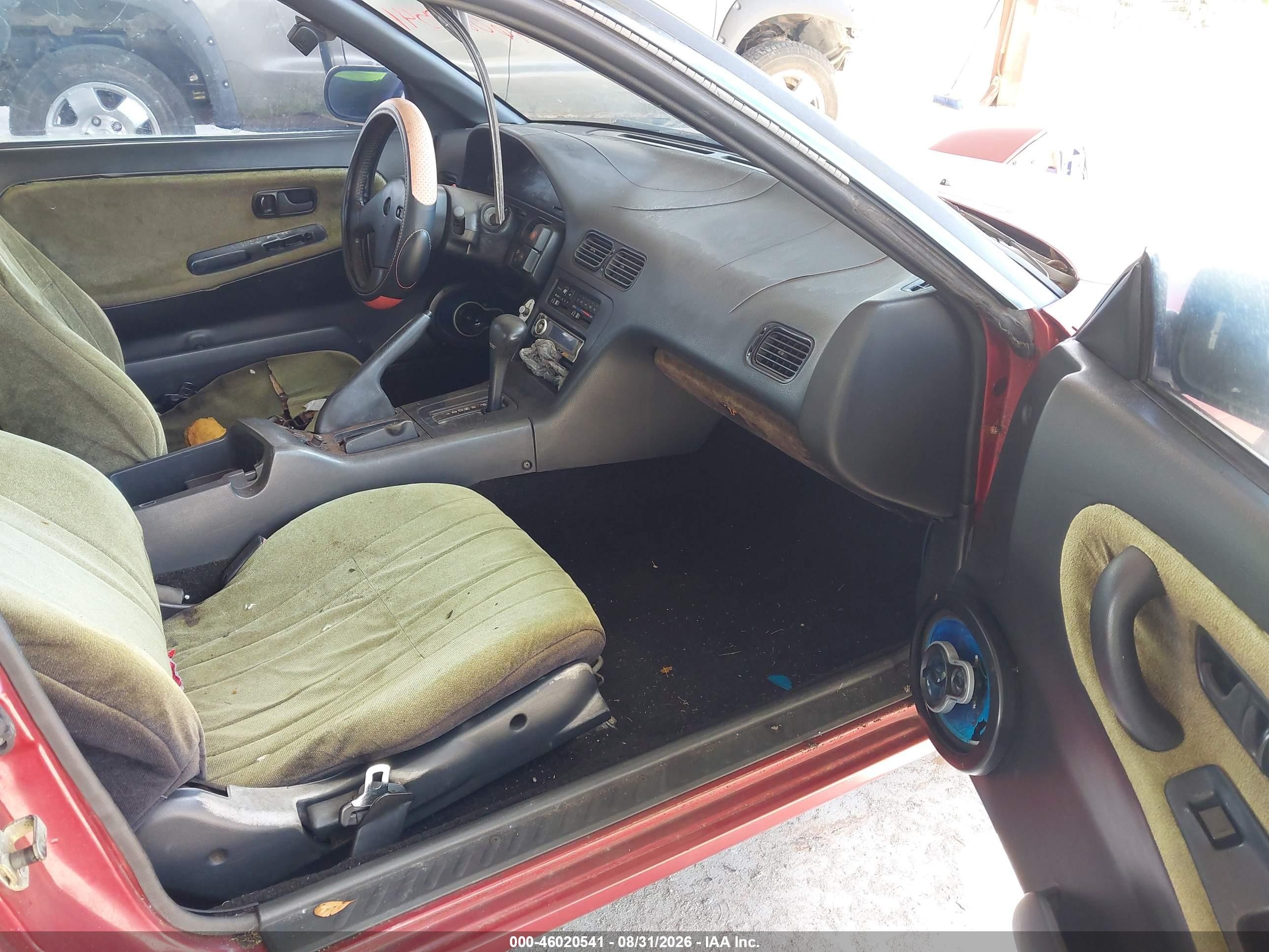 1991 Nissan 240sx Le/se Maroon vin: JN1MS36P6MW010197