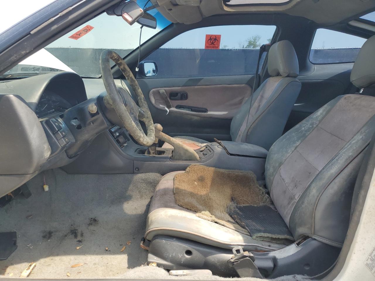 1991 Nissan 240sx Base White vin: JN1MS36P7MW027901