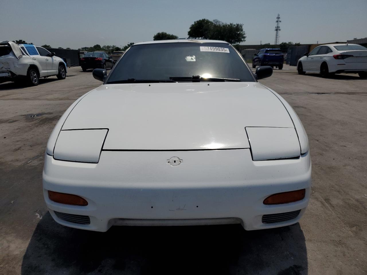1991 Nissan 240sx Base White vin: JN1MS36P7MW027901