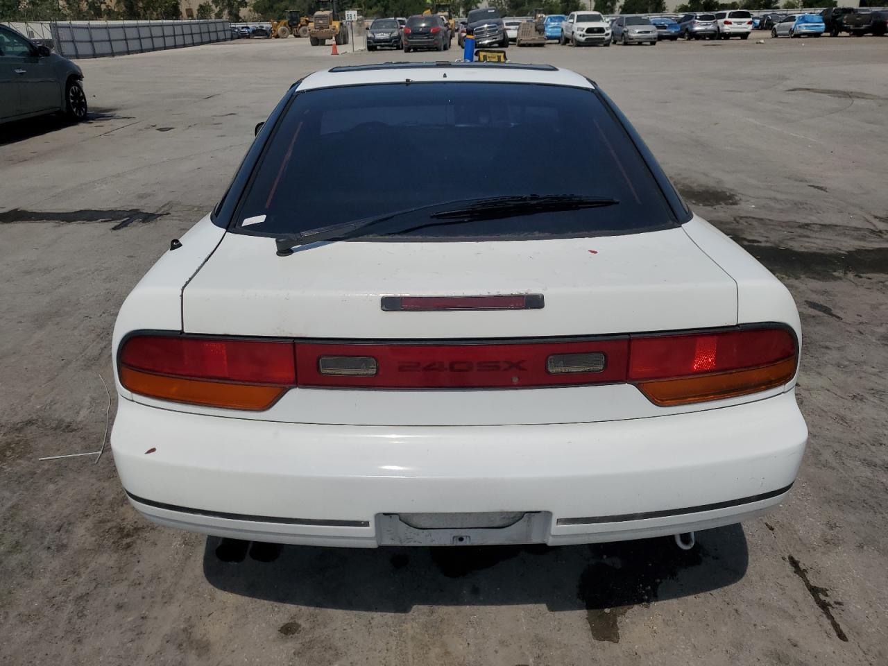 1991 Nissan 240sx Base White vin: JN1MS36P7MW027901