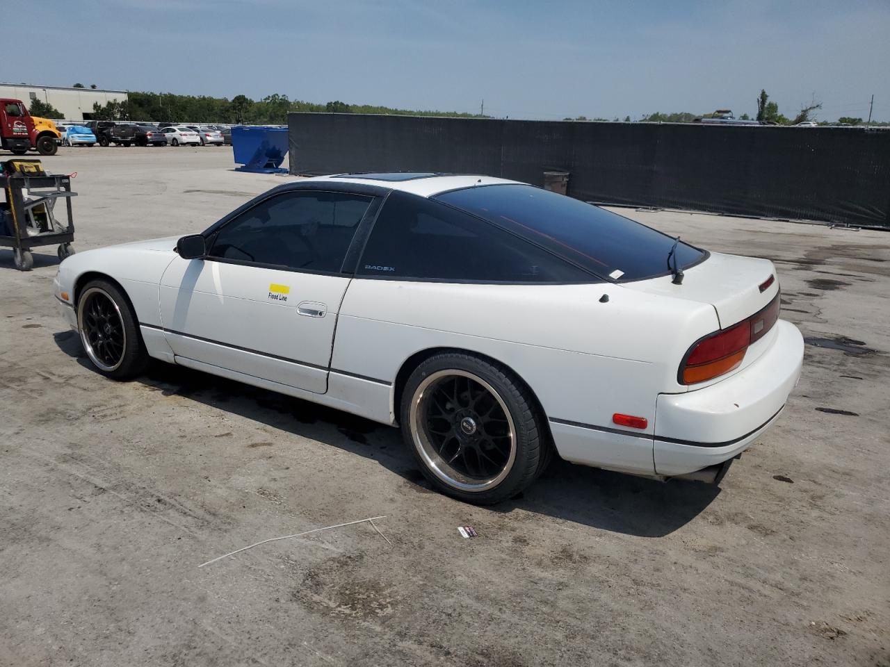 1991 Nissan 240sx Base White vin: JN1MS36P7MW027901