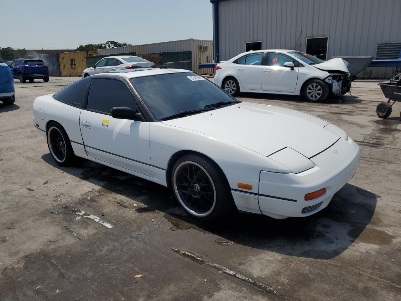 1991 Nissan 240sx Base White vin: JN1MS36P7MW027901