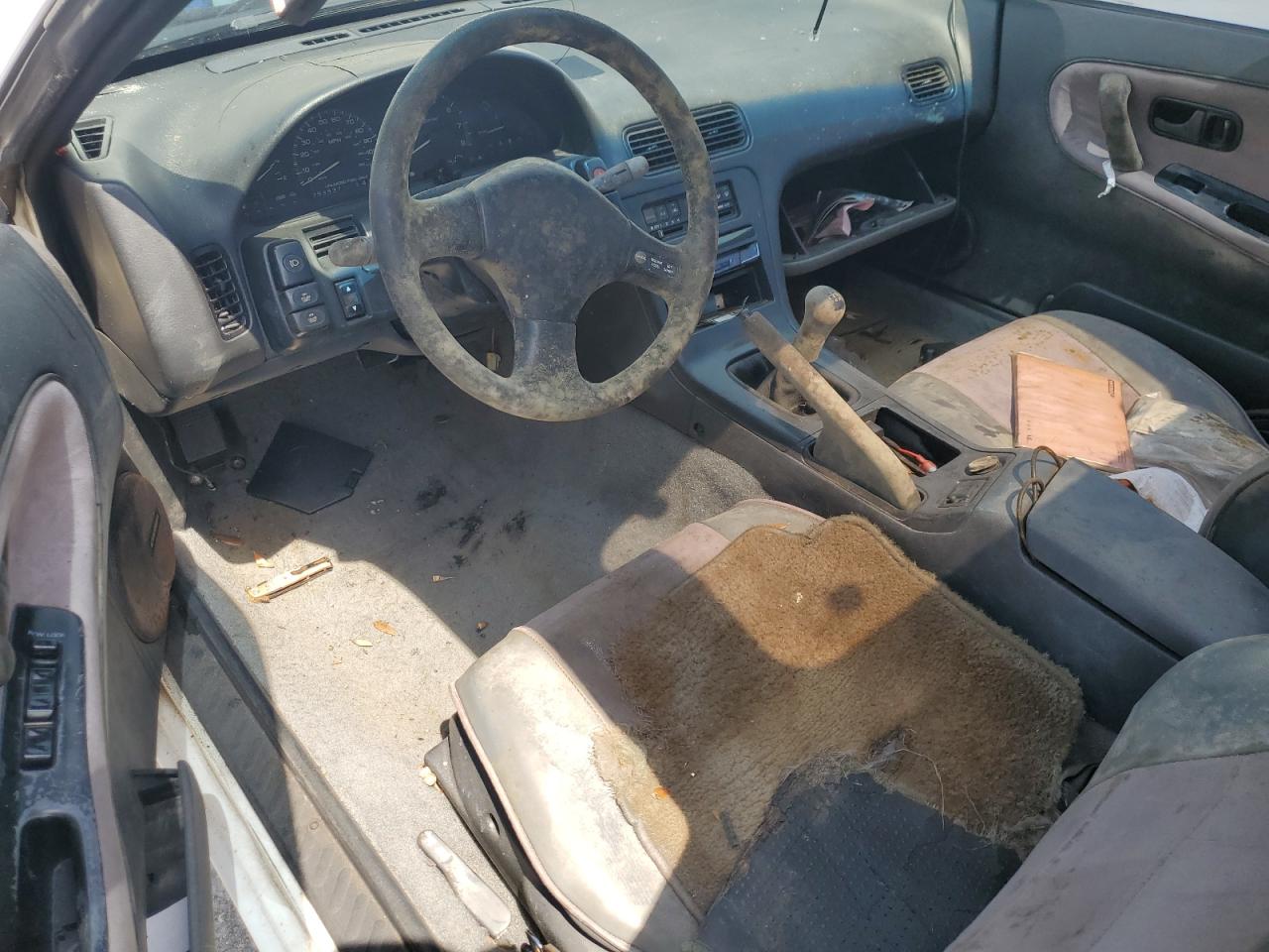 1991 Nissan 240sx Base White vin: JN1MS36P7MW027901