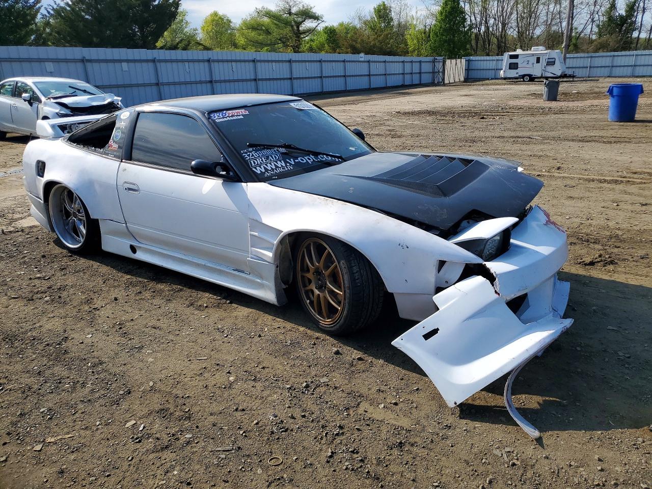 1992 Nissan 240sx Base White vin: JN1MS36P7NW105708