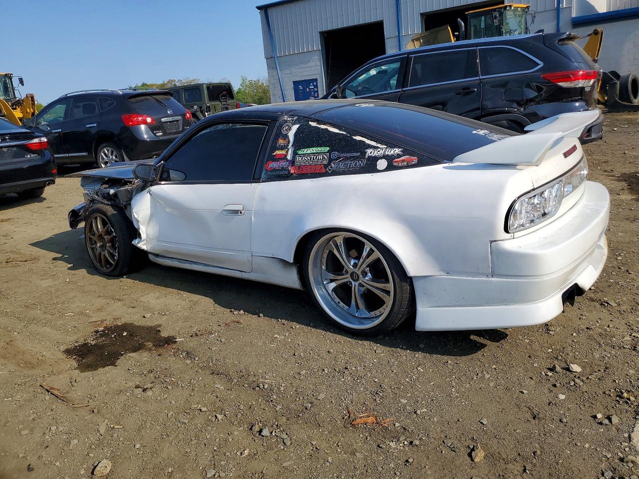 1992 Nissan 240sx Base White vin: JN1MS36P7NW105708