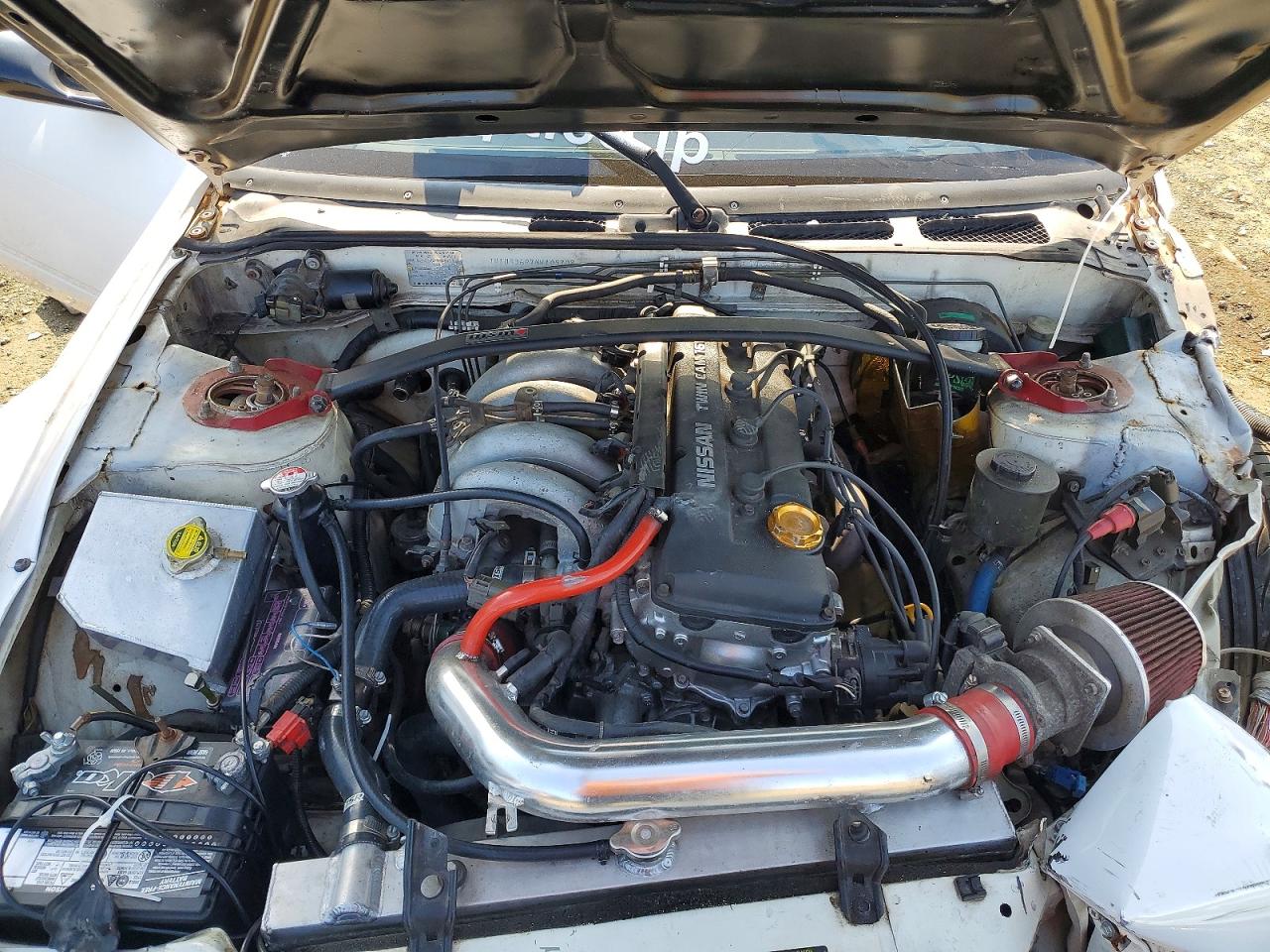 1992 Nissan 240sx Base White vin: JN1MS36P7NW105708