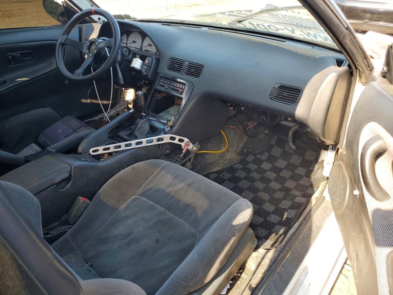 1992 Nissan 240sx Base White vin: JN1MS36P7NW105708