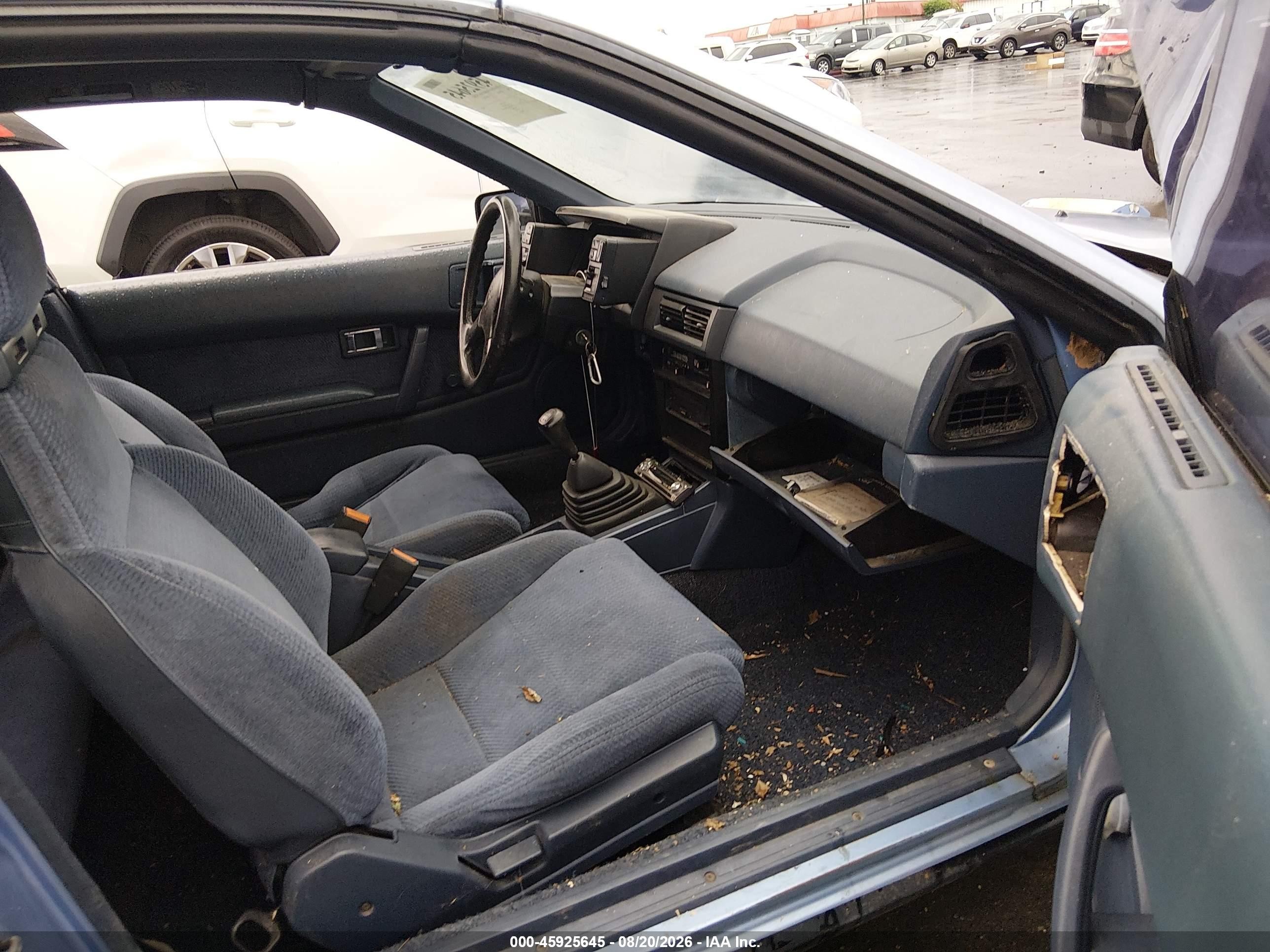 1988 Nissan Pulsar Nx Xe Light Blue vin: JN1PN34S5JM018794
