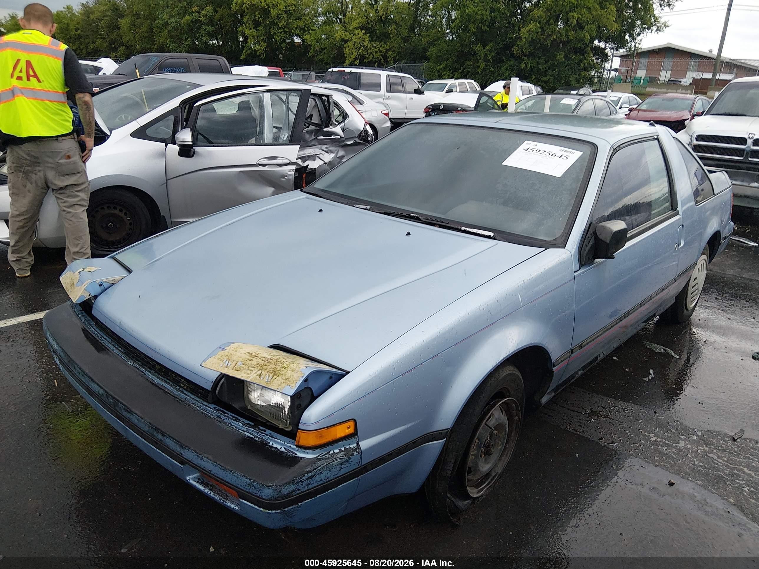1988 Nissan Pulsar Nx Xe Light Blue vin: JN1PN34S5JM018794