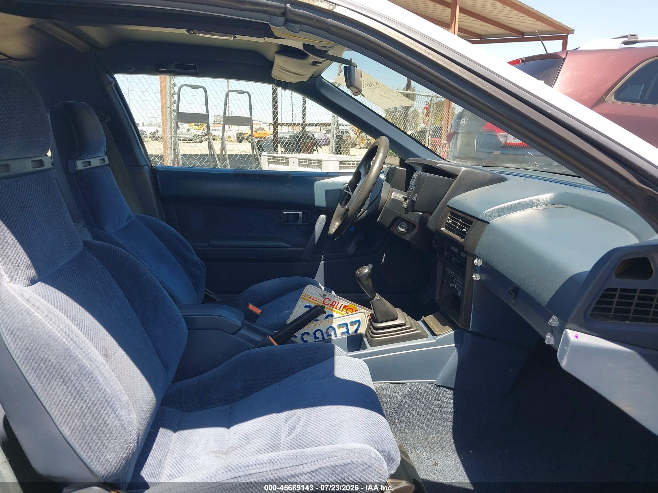 1987 Nissan Pulsar Nx Xe Silver vin: JN1PN34S6HM016269