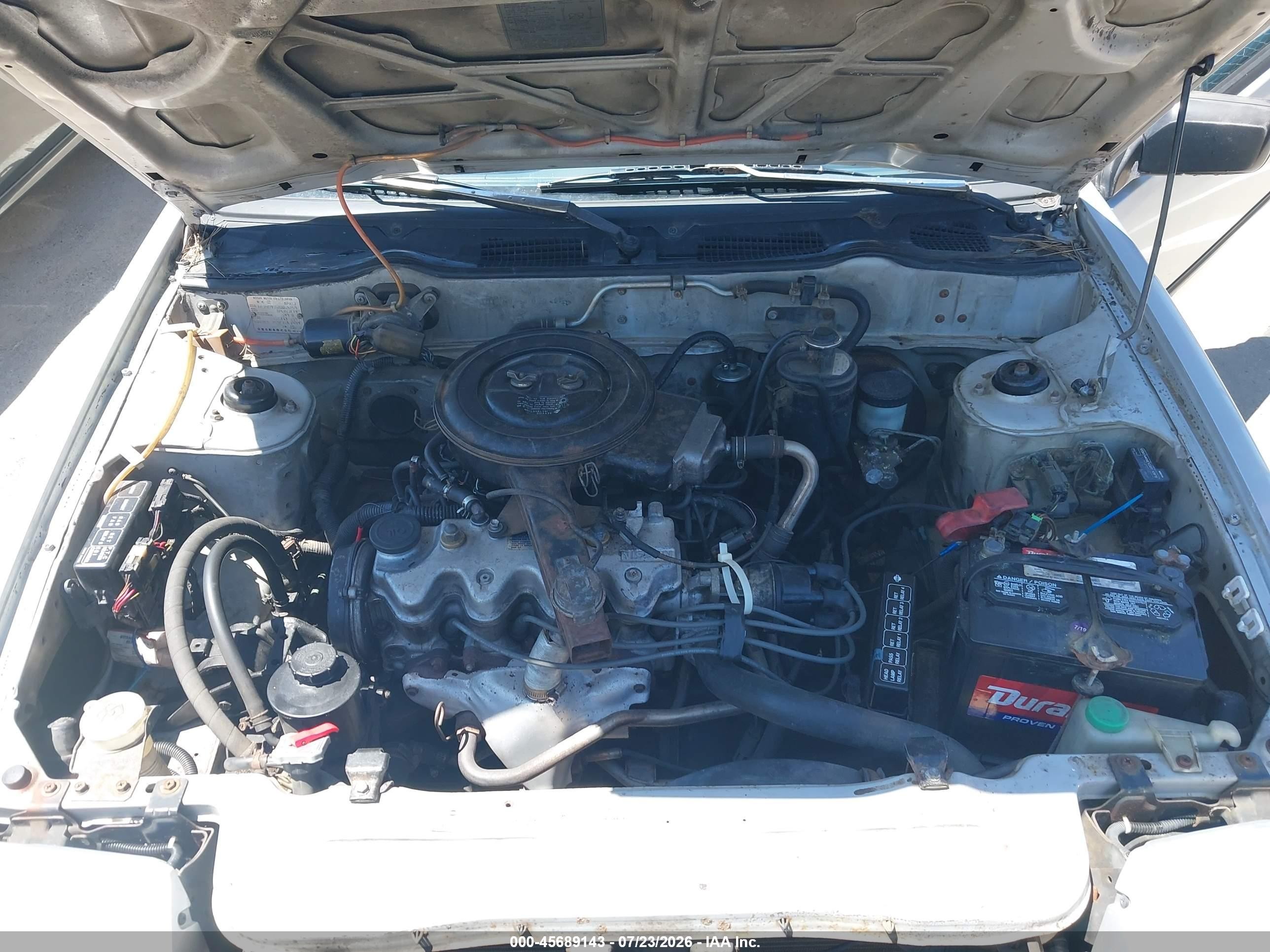 1987 Nissan Pulsar Nx Xe Silver vin: JN1PN34S6HM016269