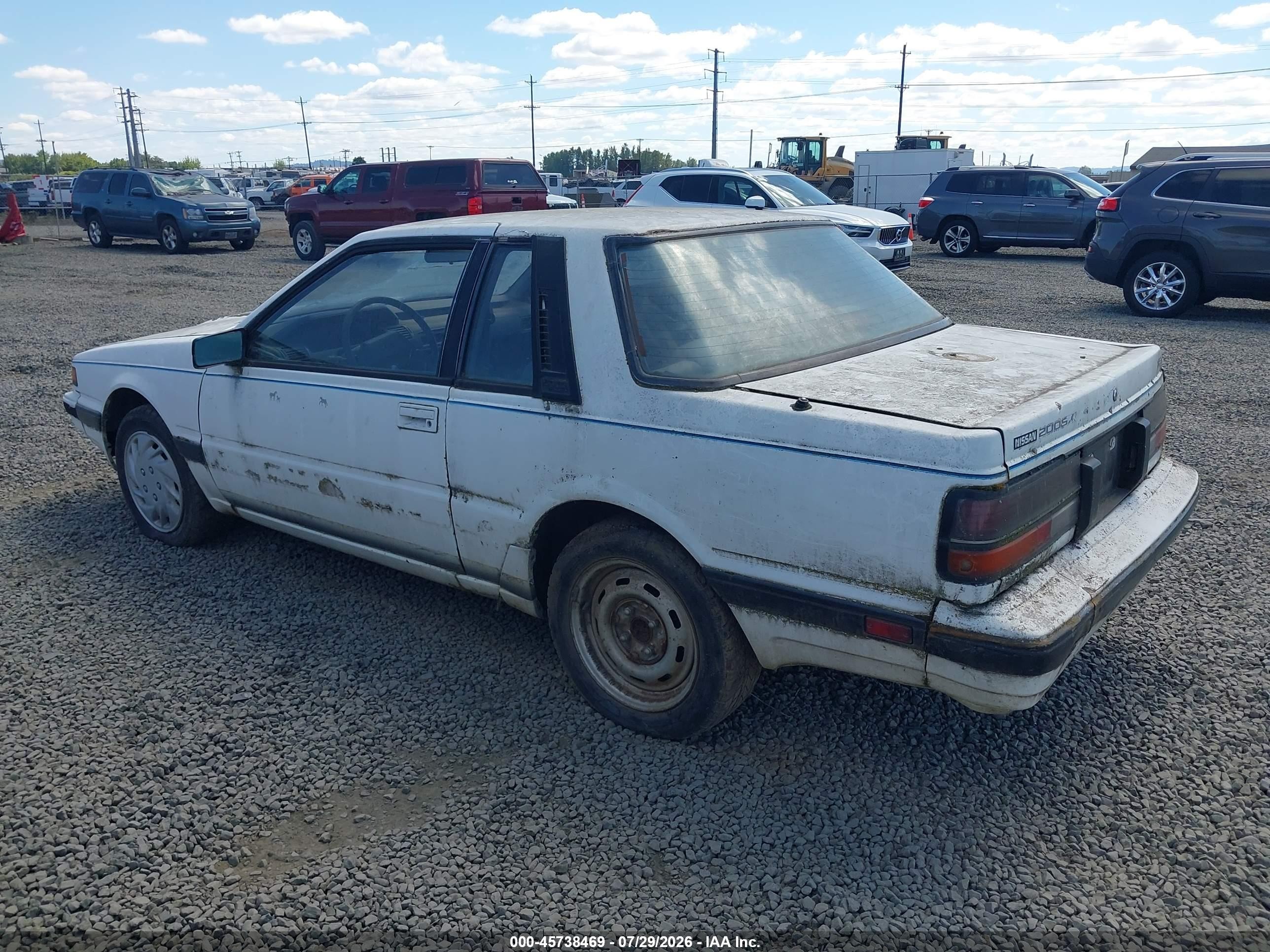 1987 Nissan 200sx   White vin: JN1PS24S1HW037568
