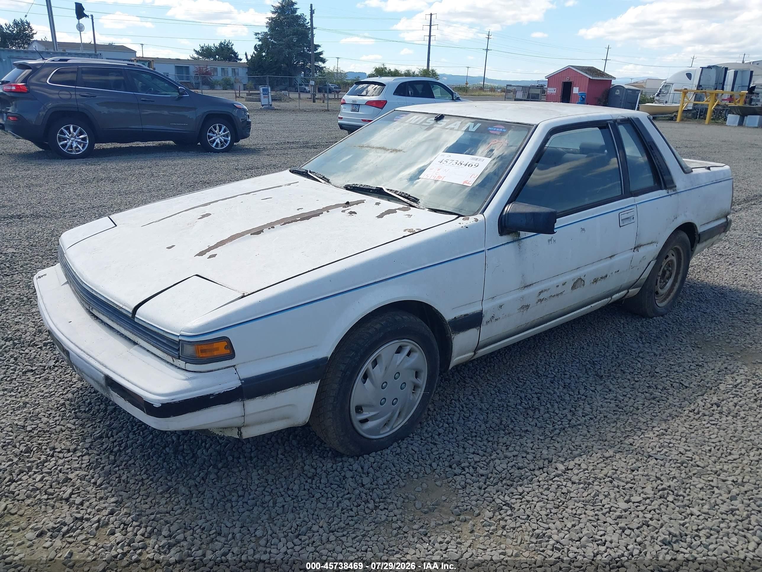 1987 Nissan 200sx   White vin: JN1PS24S1HW037568