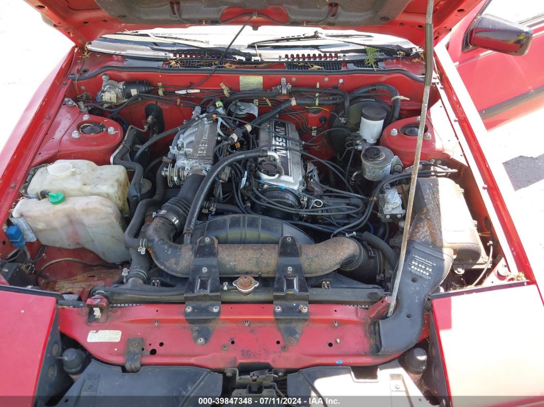 1987 Nissan 200sx   Red vin: JN1PS24S6HW020765
