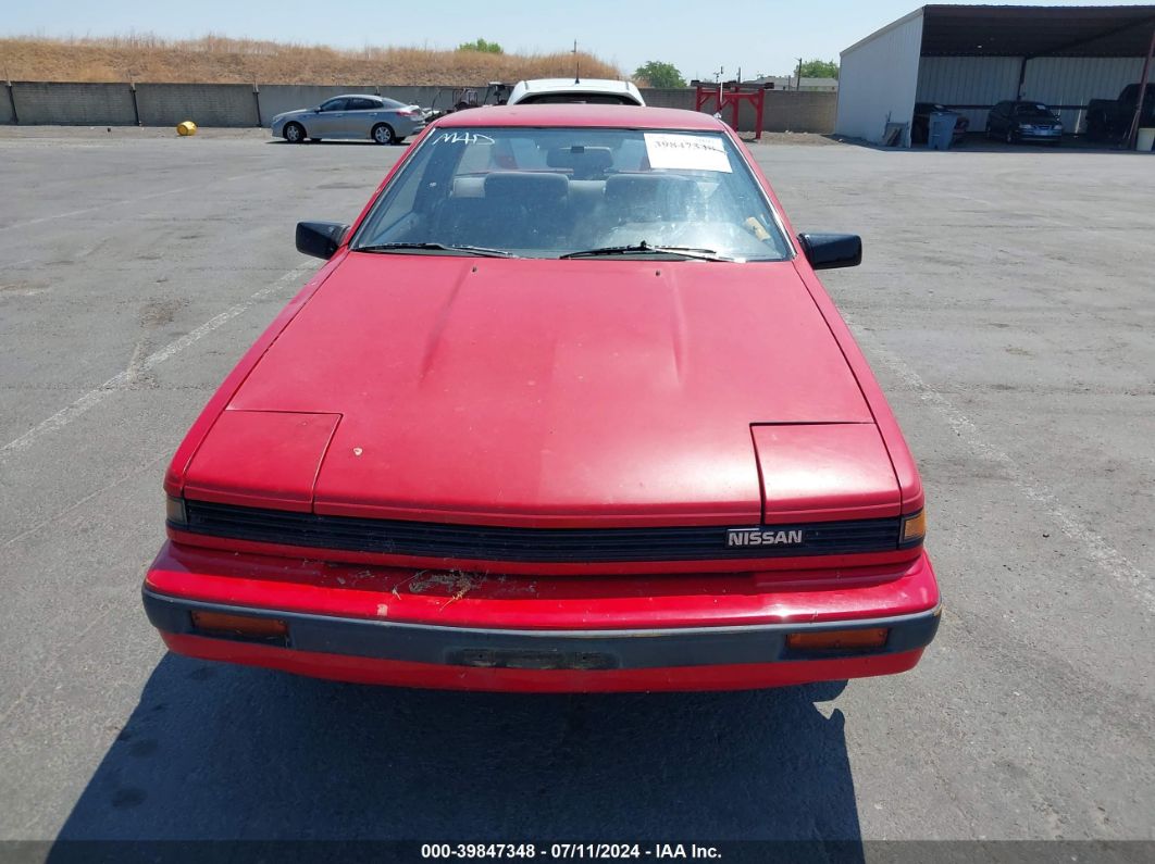 1987 Nissan 200sx   Red vin: JN1PS24S6HW020765
