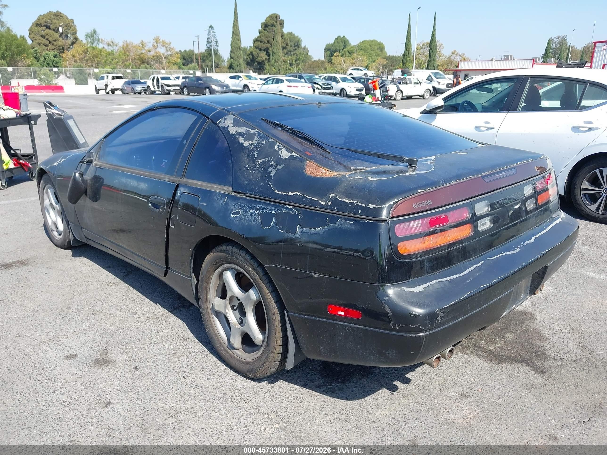 1990 Nissan 300zx   Black vin: JN1RZ24A0LX009081