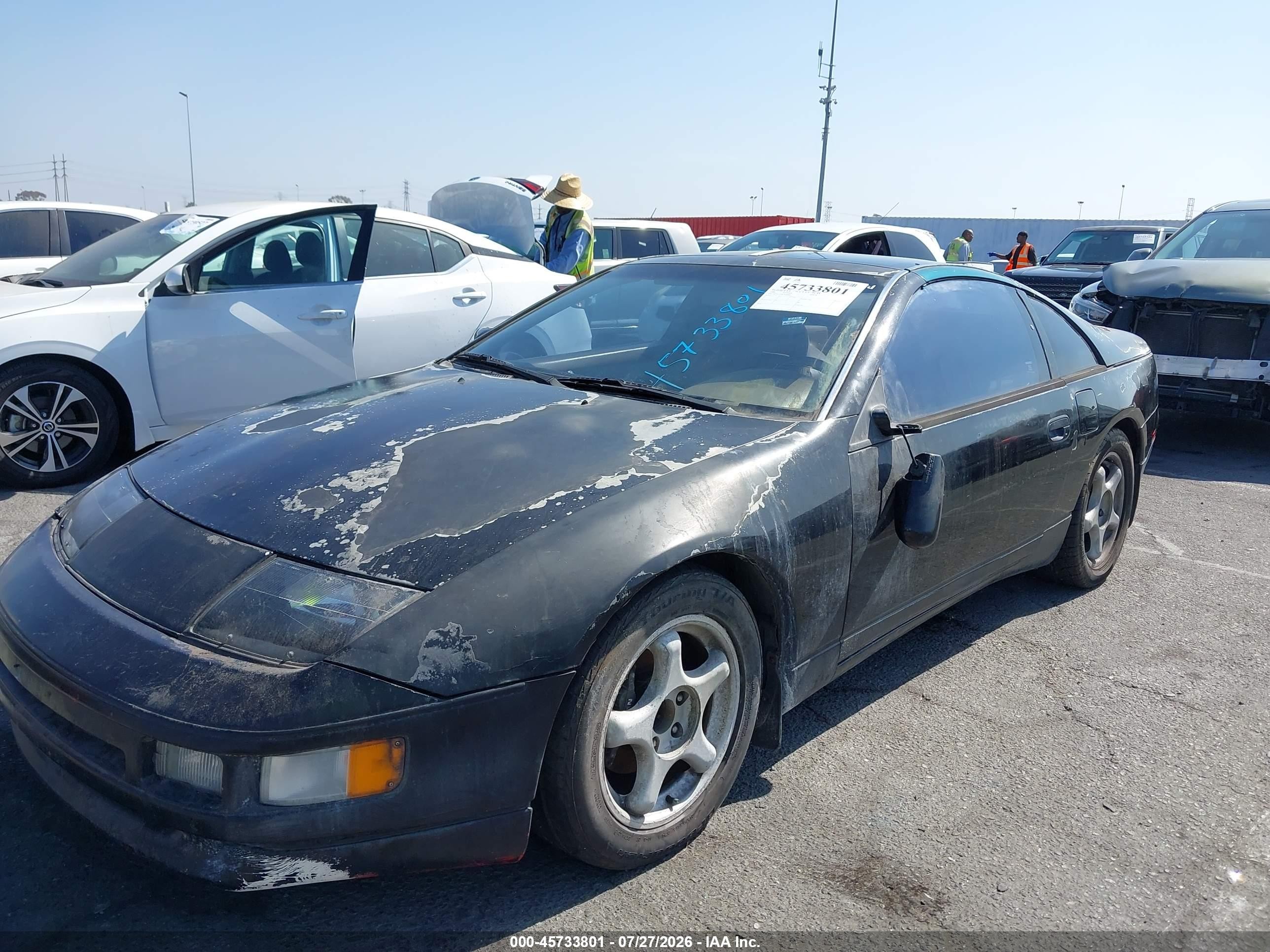 1990 Nissan 300zx   Black vin: JN1RZ24A0LX009081