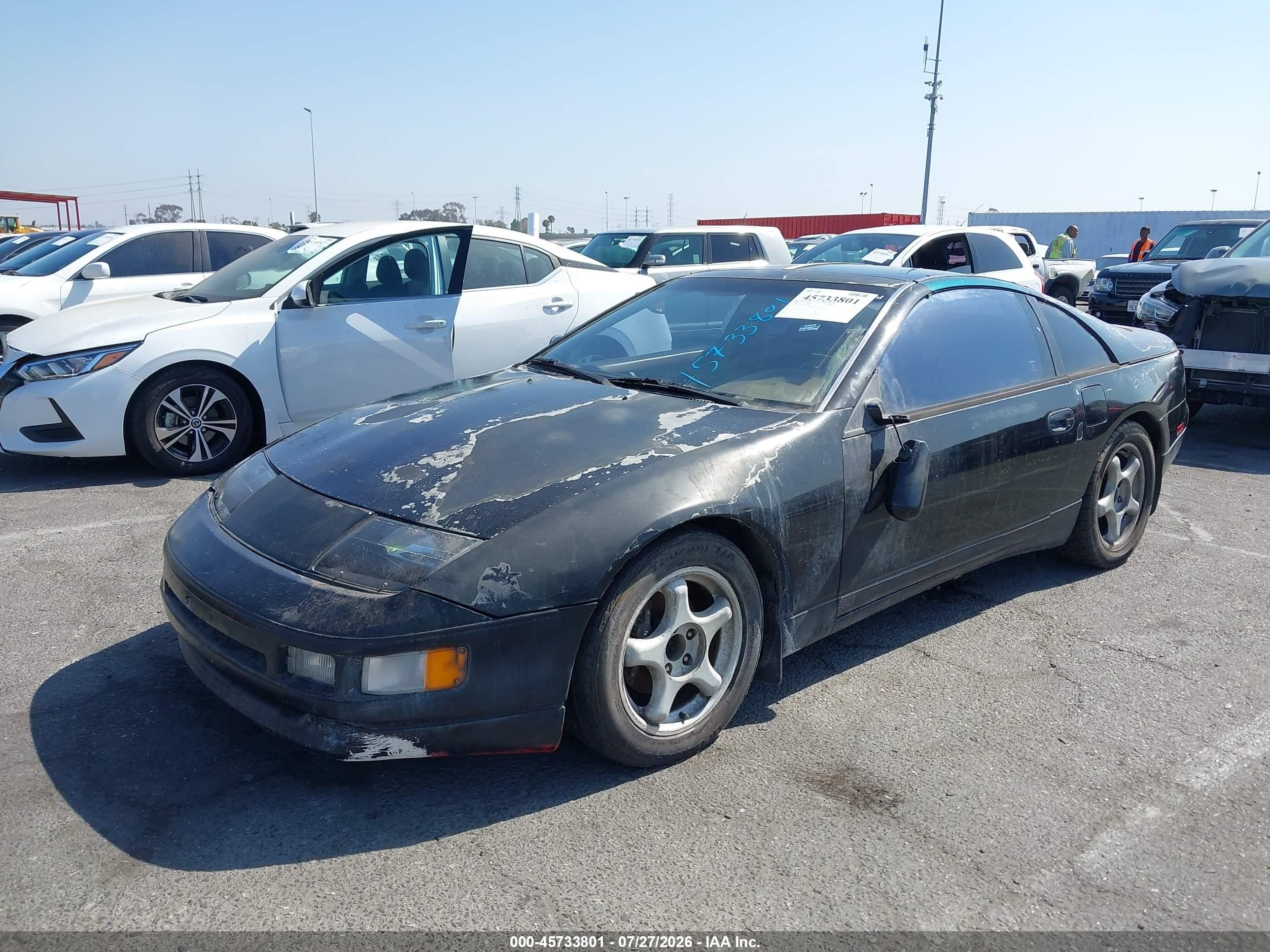 1990 Nissan 300zx   Black vin: JN1RZ24A0LX009081