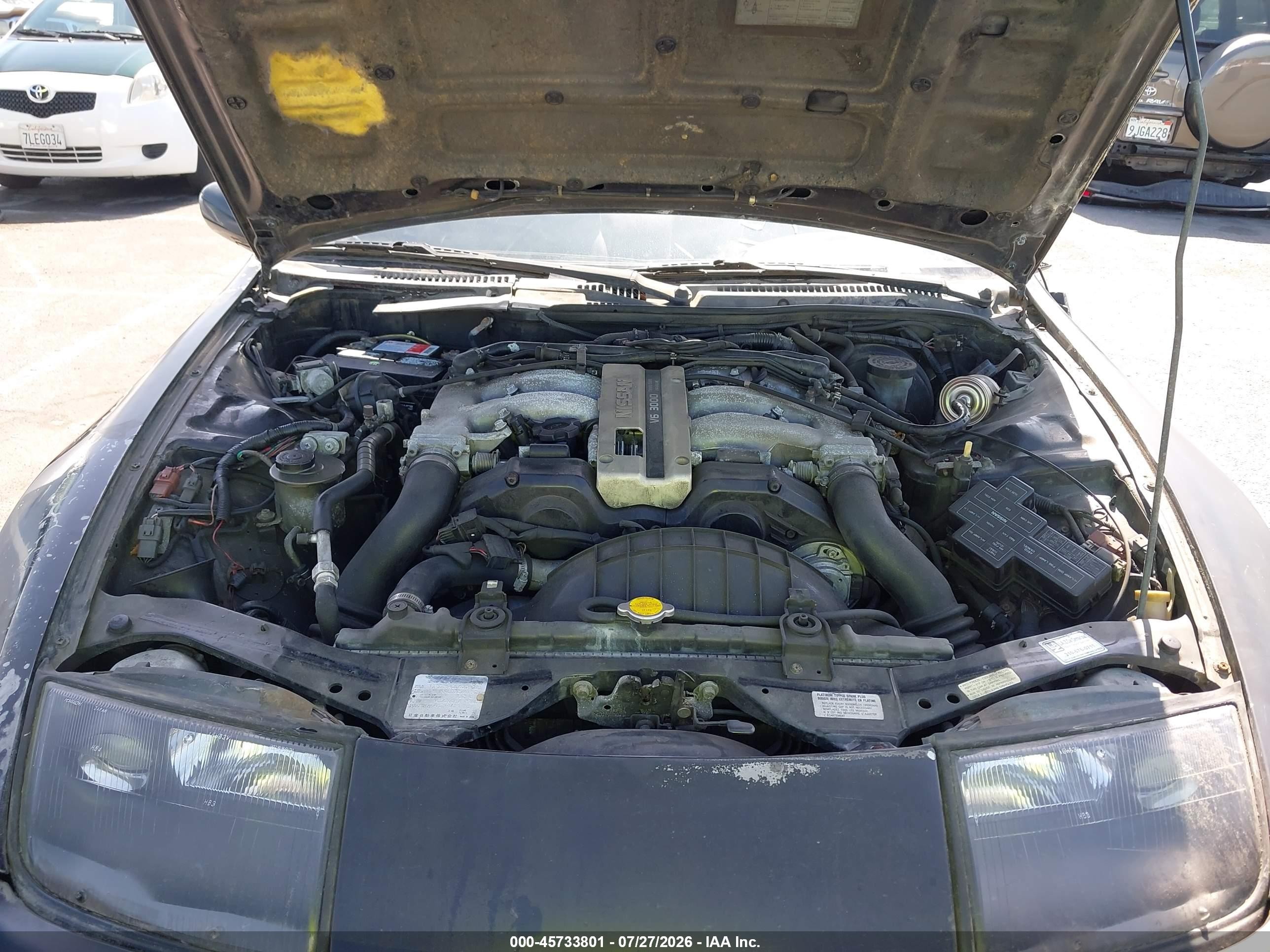 1990 Nissan 300zx   Black vin: JN1RZ24A0LX009081