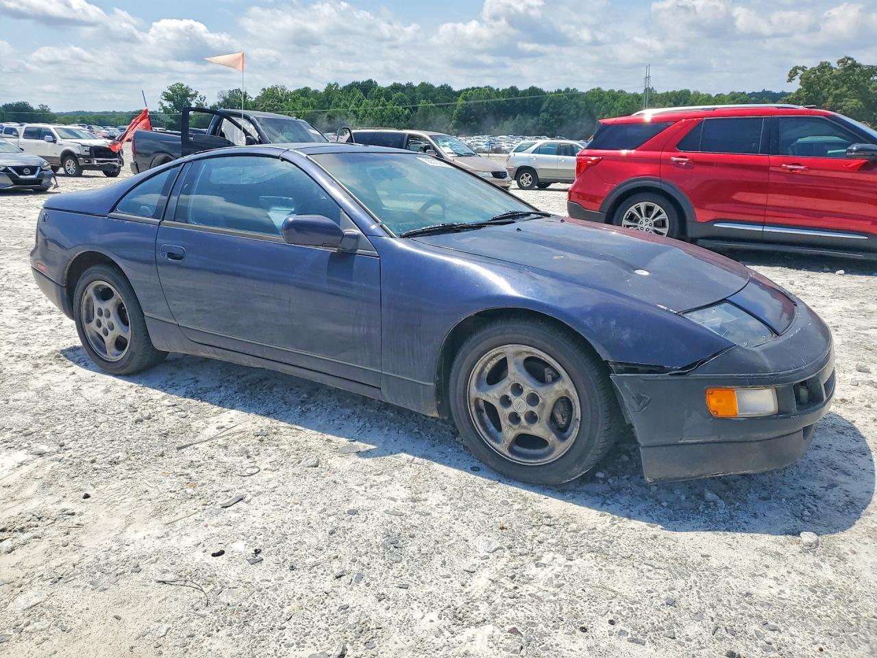 1990 Nissan 300zx Gs Blue vin: JN1RZ24A0LX009405
