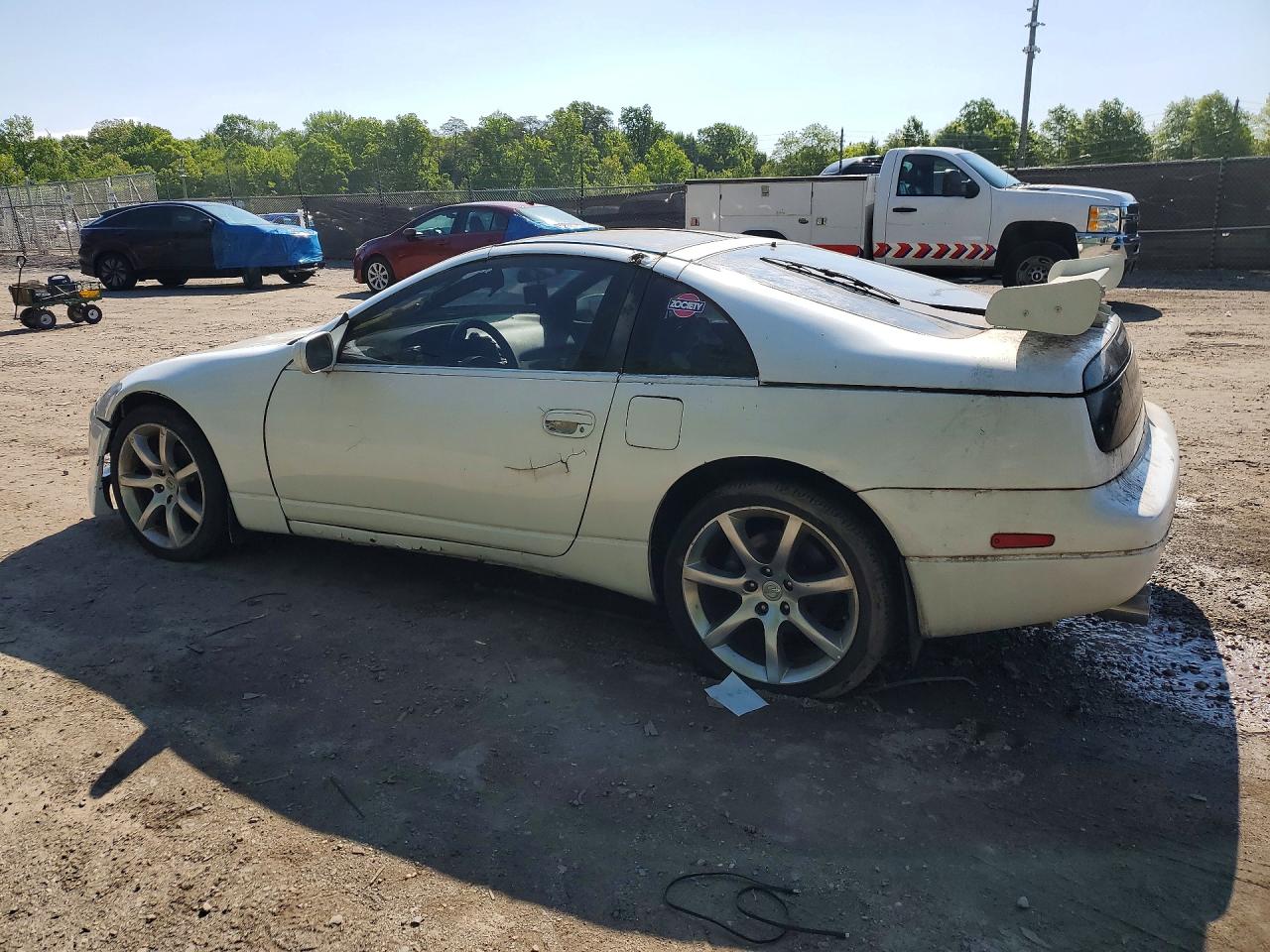 1990 Nissan 300zx Gs White vin: JN1RZ24A6LX001065
