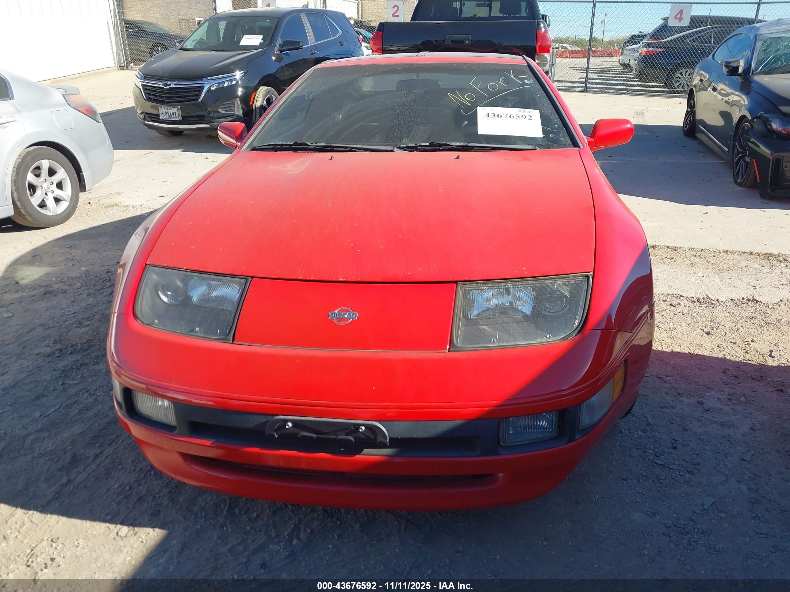 1994 Nissan 300zx   Красный vin: JN1RZ24D0RX545953