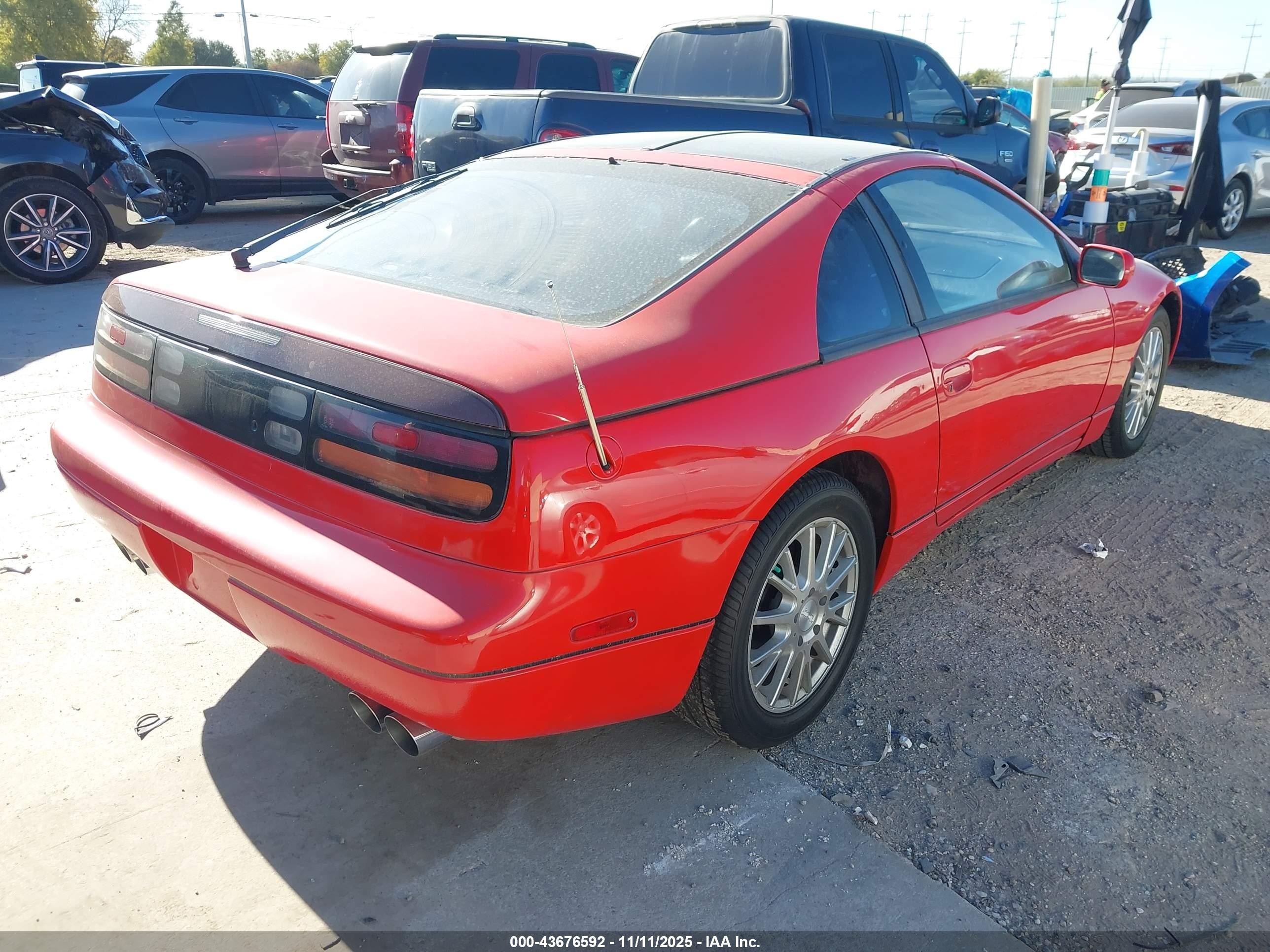 1994 Nissan 300zx   Красный vin: JN1RZ24D0RX545953