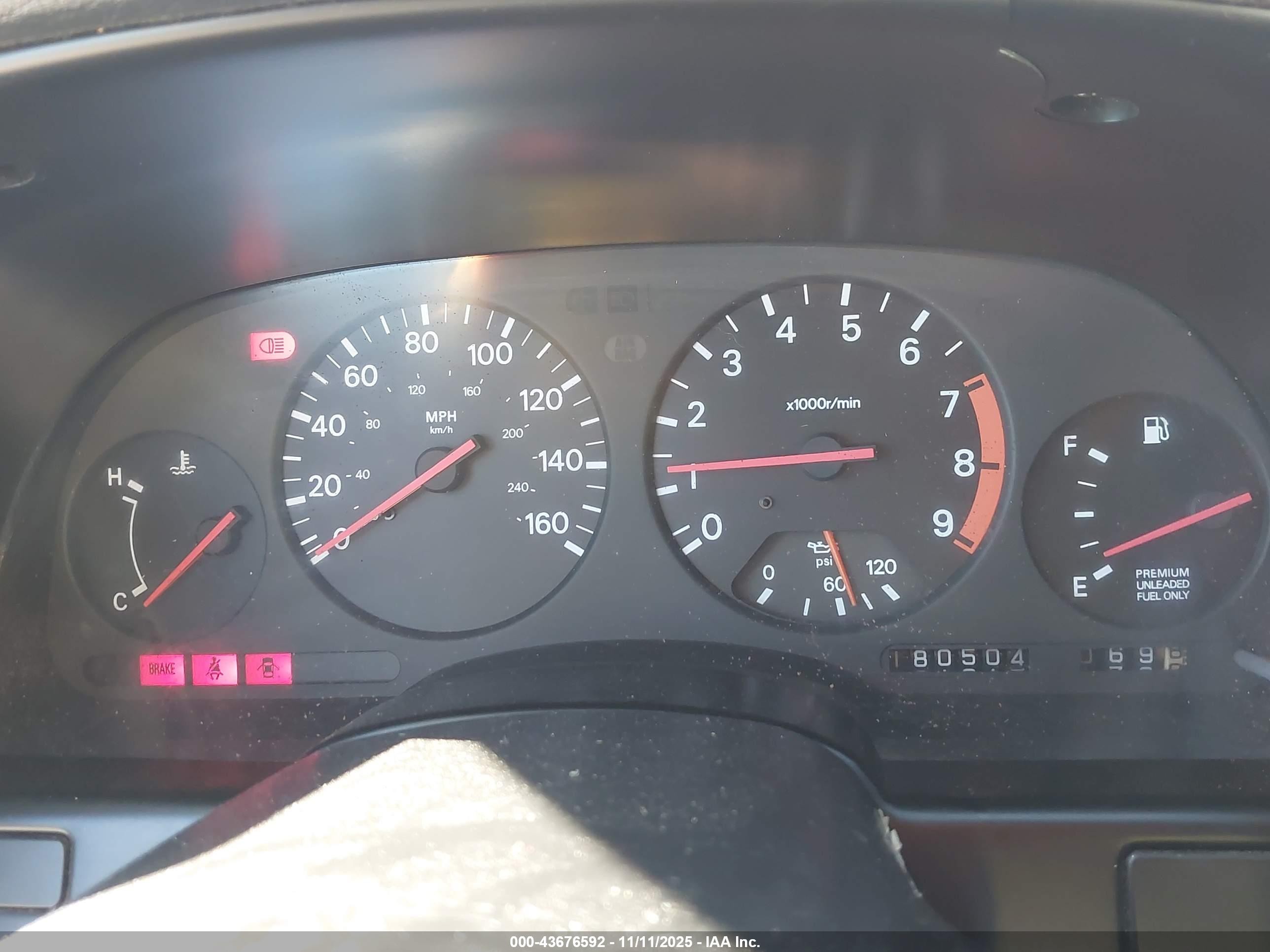 1994 Nissan 300zx   Красный vin: JN1RZ24D0RX545953
