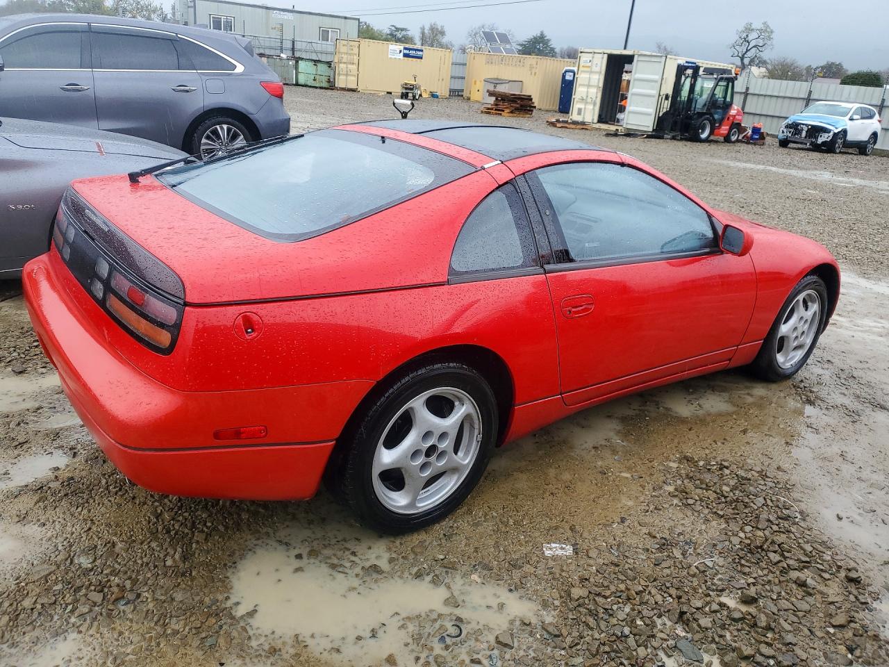 1992 Nissan 300zx Red vin: JN1RZ24H2NX521571