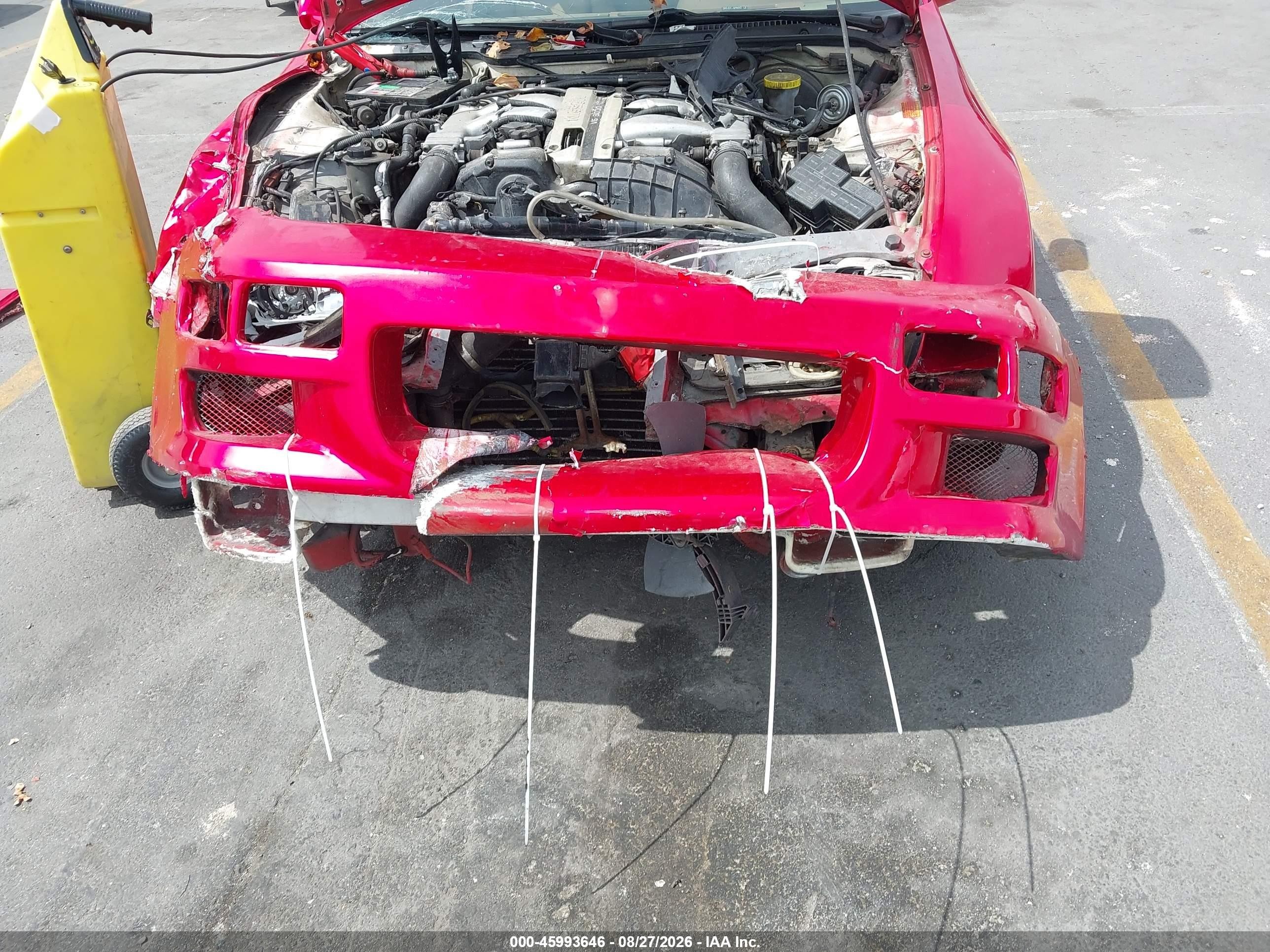 1991 Nissan 300zx   Темно-бордовый vin: JN1RZ24H8MX500397
